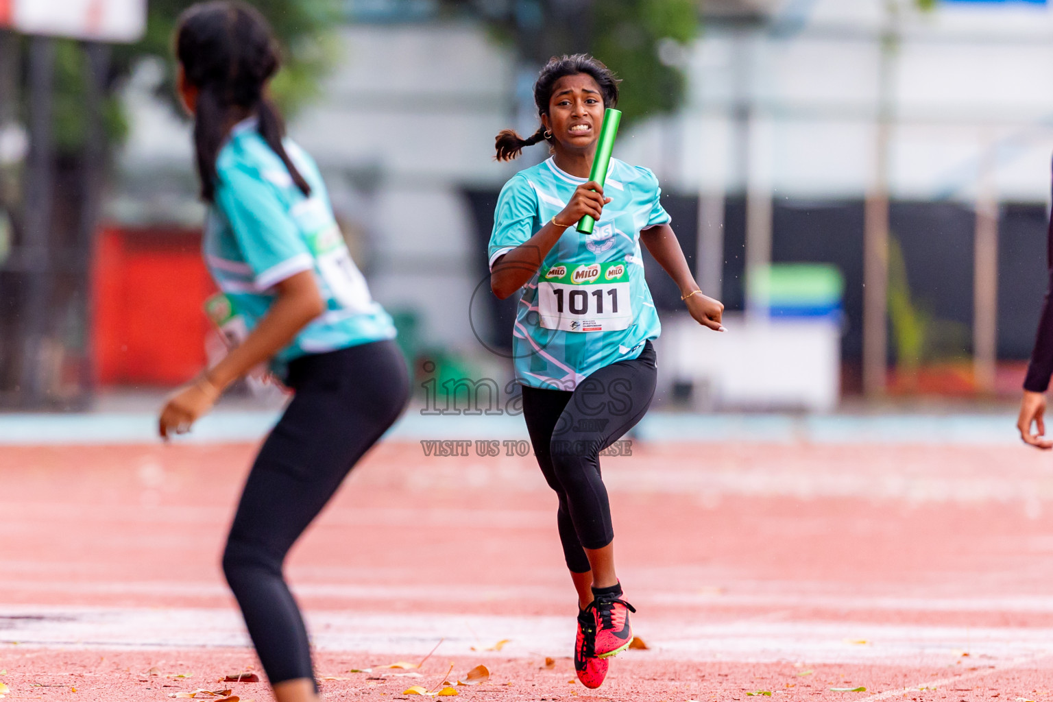 Day 6 of Inter-school Athletics Championship 2025 held in Ekuveni Synthetic Track, Male', Maldives on Sunday, 12th October 2025. Photos by: Nausham Waheed / Images.mv