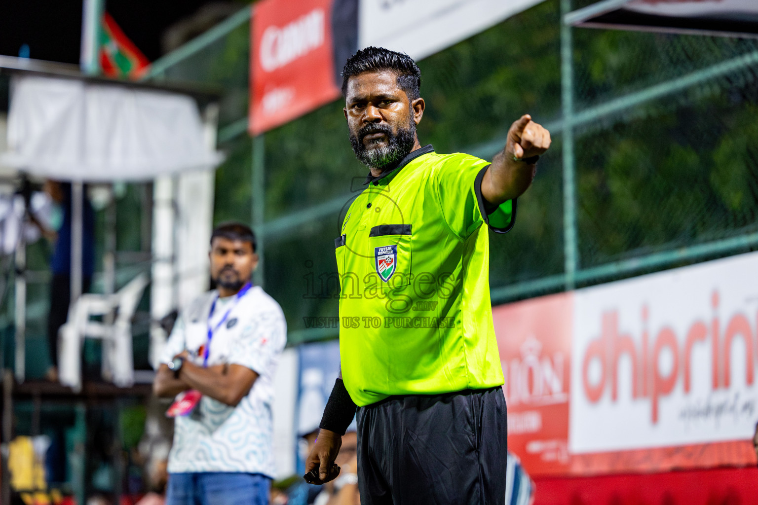 RRC vs Club TTS in Round of 16 of Club Maldives Cup 2024 held in Rehendi Futsal Ground, Hulhumale', Maldives on Tuesday, 8th October 2024. Photos: Nausham Waheed / images.mv