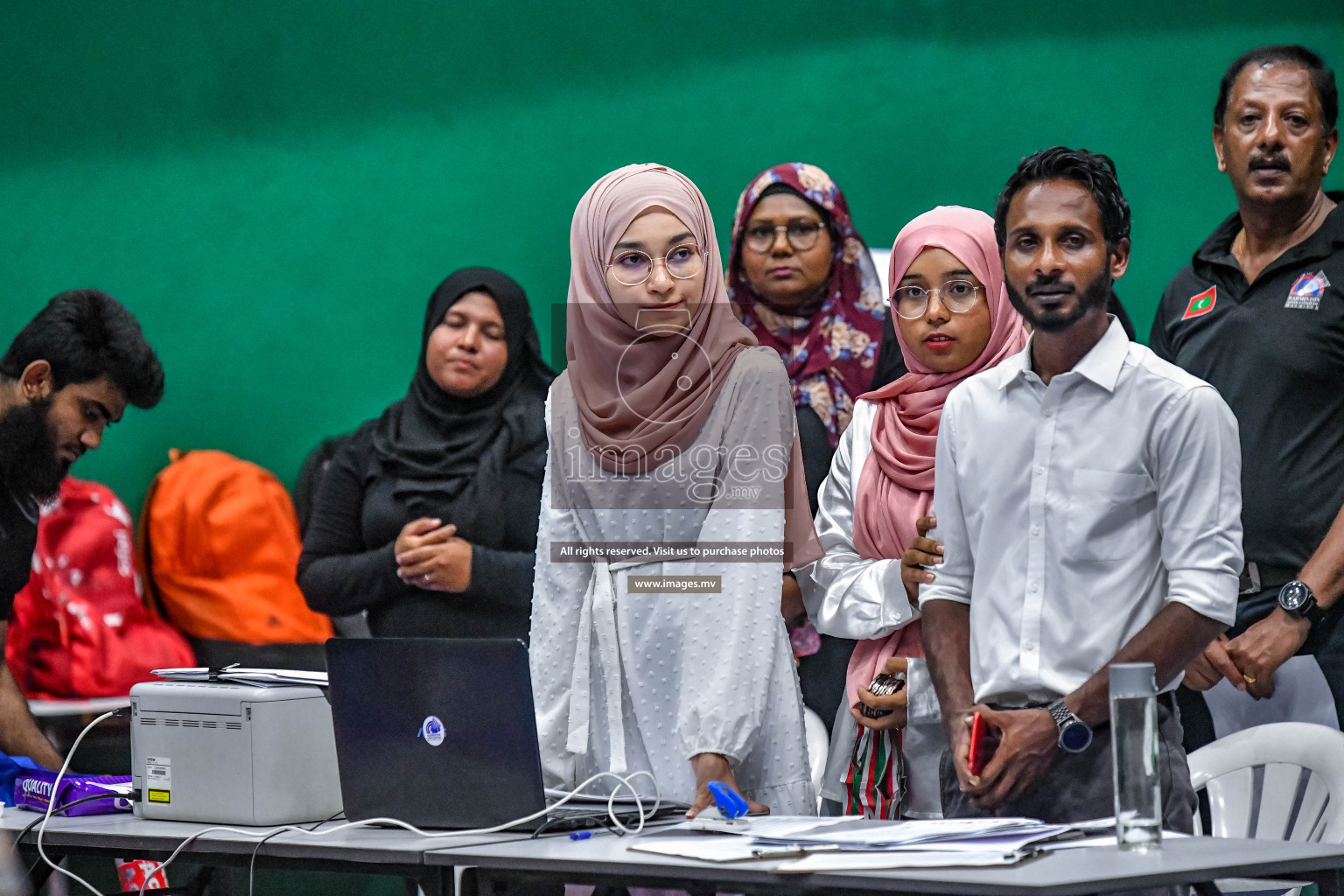 Final of 6th Office Company Badmintion Championship held in Male', Maldives Photos: Nausham Waheed / Images.mv