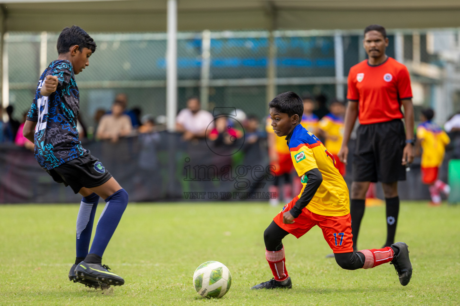 Day 1 of MILO Kids 7s Weekend 2024 held in Male, Maldives on Thursday, 17th October 2024. Photos: Shuu / images.mv