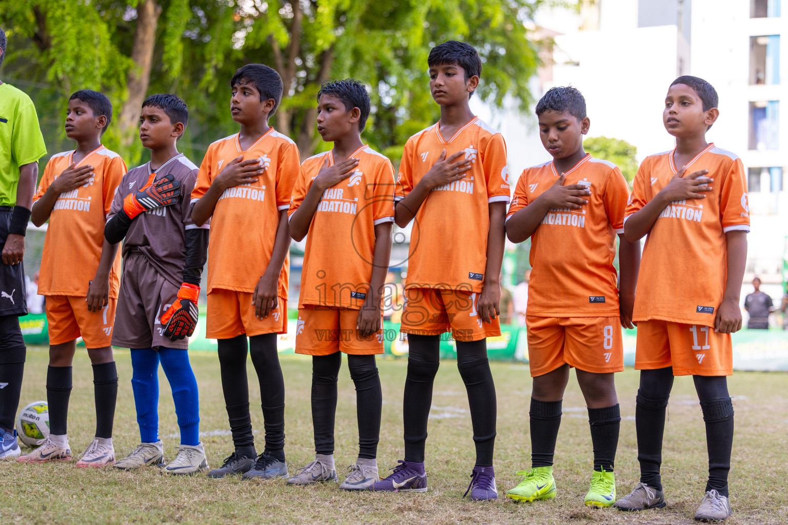 Day 3 of MILO Academy Championship 2025 (U-12) was held at Henveiru Stadium in Male', Maldives on Saturday, 3rd May 2025. Photos: Ismail Thoriq / images.mv