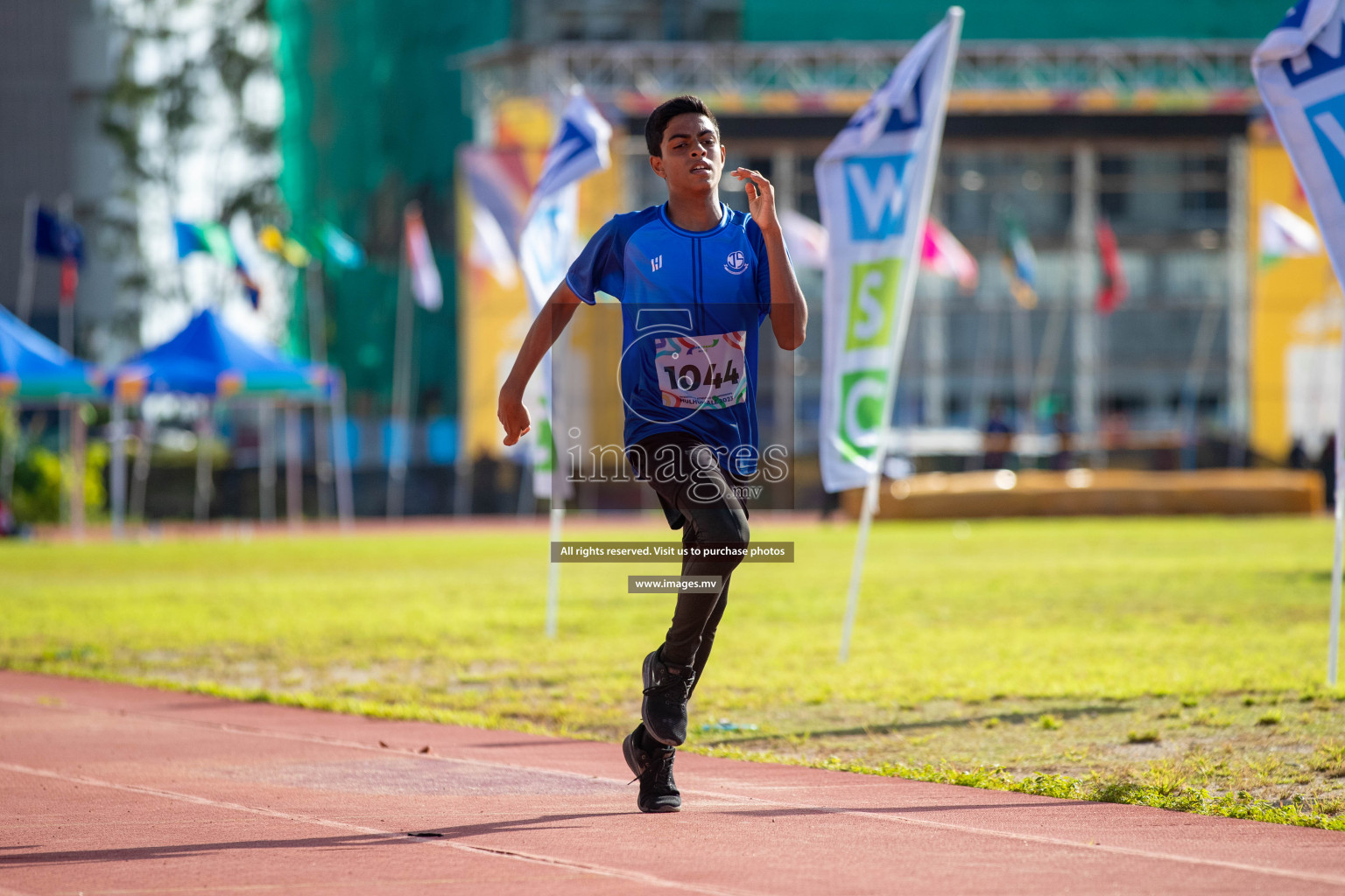 Day three of Inter School Athletics Championship 2023 was held at Hulhumale' Running Track at Hulhumale', Maldives on Tuesday, 16th May 2023. Photos: Nausham Waheed / images.mv