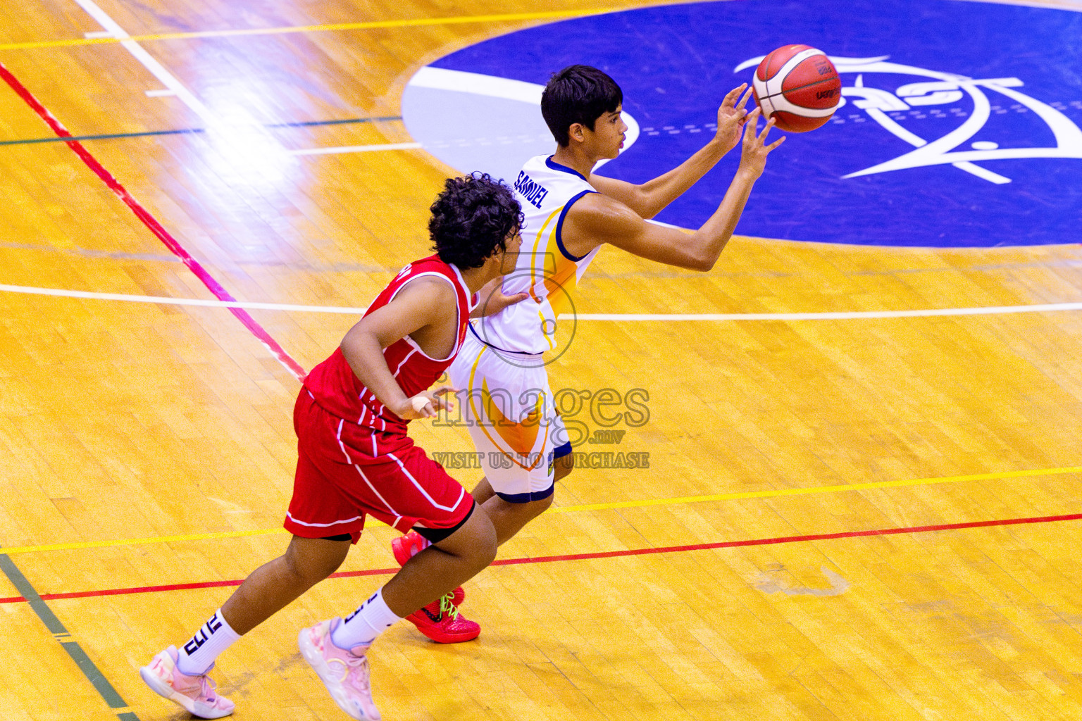 Maldives vs SriLanka in Day 1 of Under 16 Asian Cup SABA Qualifiers 2025 was held in Social Center, Male', Maldives on 12th June 2025. Photos: Nausham Waheed / images.mv