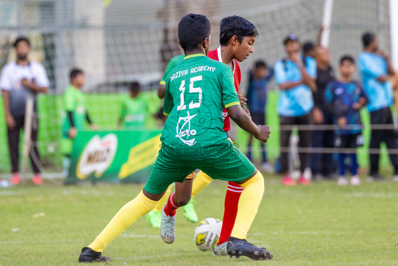 Day 1 of MILO Kids 7s Weekend 2024 held in Male, Maldives on Thursday, 17th October 2024. Photos: Shuu / images.mv