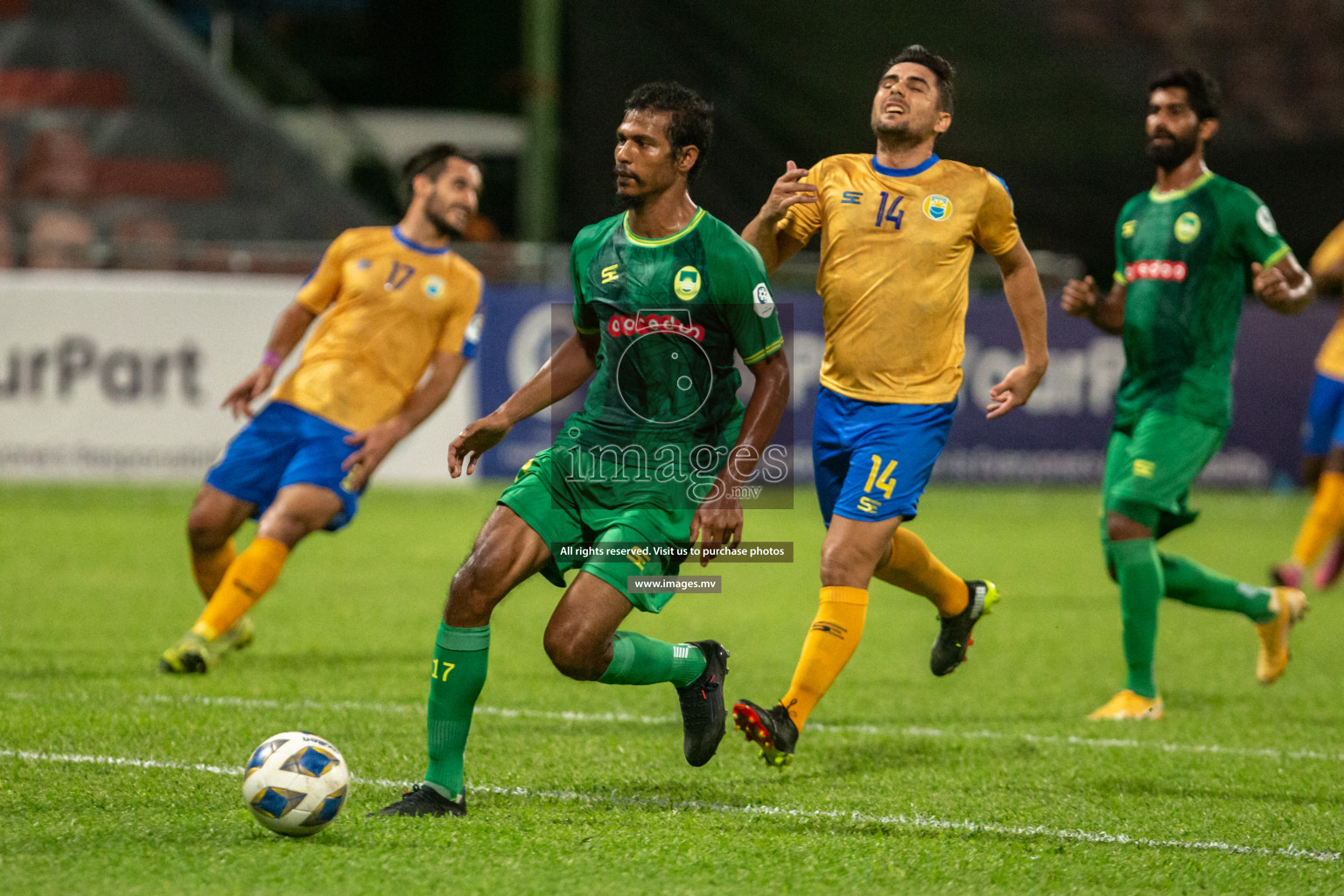 Maziya SRC vs Club Valencia in the Community Shield Match 2021/2022 on 15 December 2021 held in Male', Maldives. Photos: Hassan Simah / images.mv