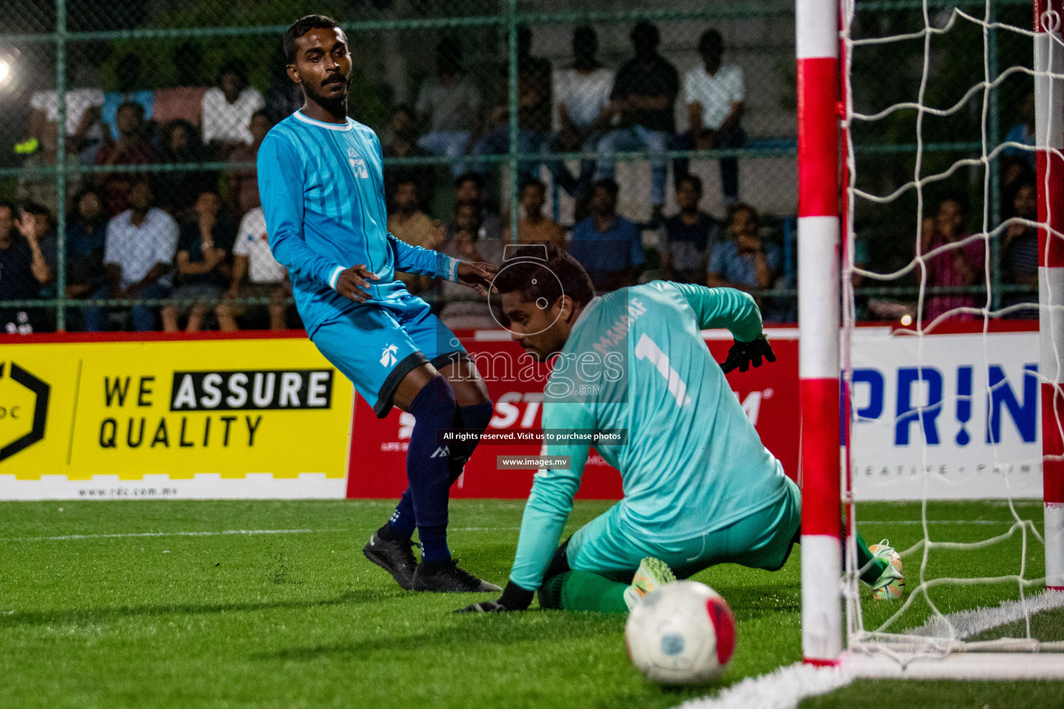 MACL vs Trade Club in Club Maldives Cup 2022 was held in Hulhumale', Maldives on Sunday, 9th October 2022. Photos: Hassan Simah / images.mv