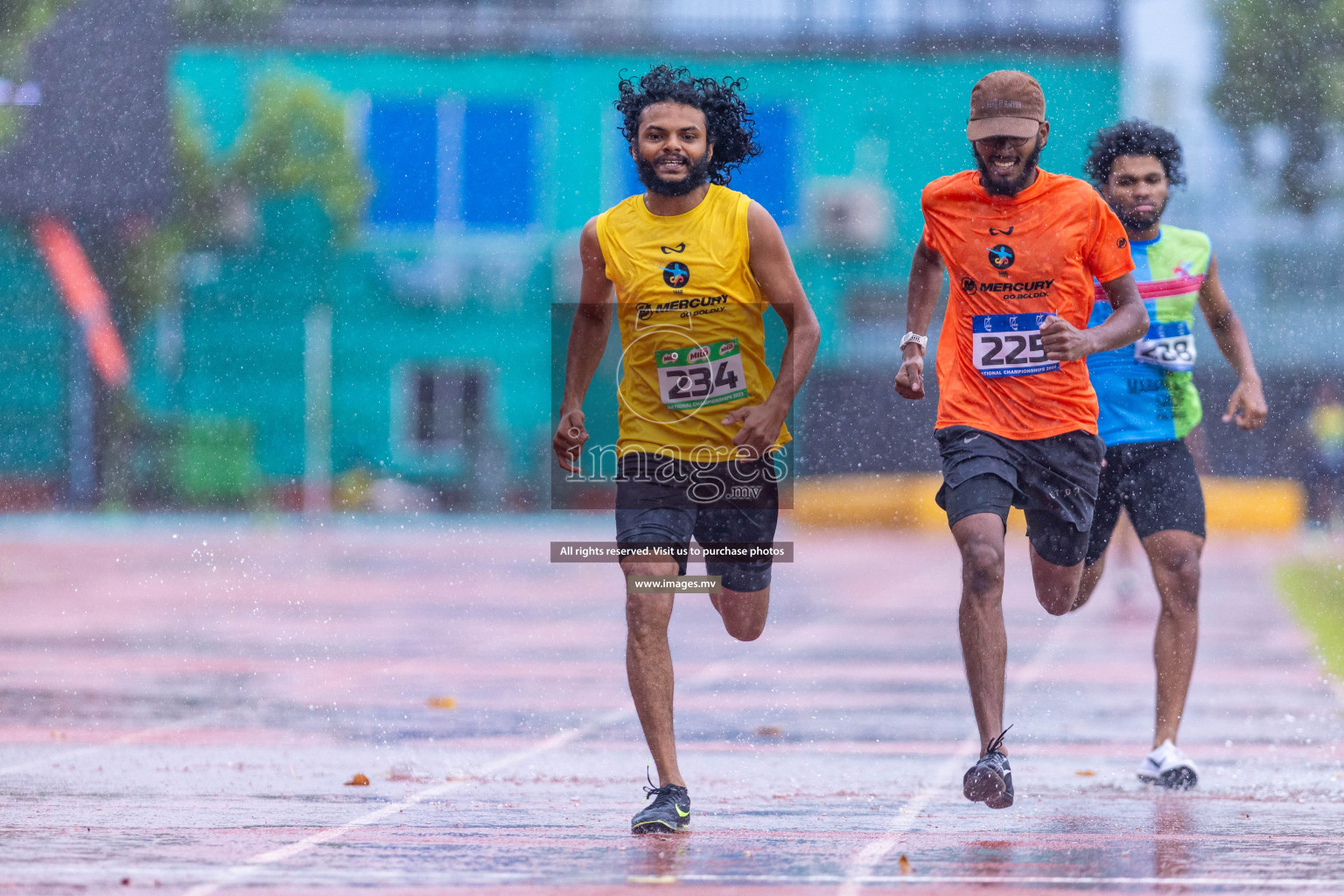 Day 2 of National Athletics Championship 2023 was held in Ekuveni Track at Male', Maldives on Friday, 24th November 2023. Photos: Nausham Waheed / images.mv