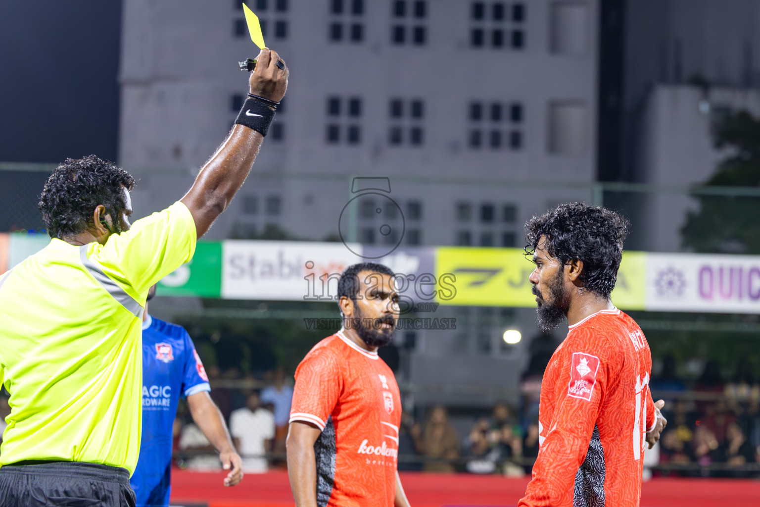 HA Filladhoo vs HA Hoarafushi in Day 5 of Golden Futsal Challenge 2025 on Thursday, 9th January 2025, in Hulhumale', Maldives
Photos: Ismail Thoriq / images.mv