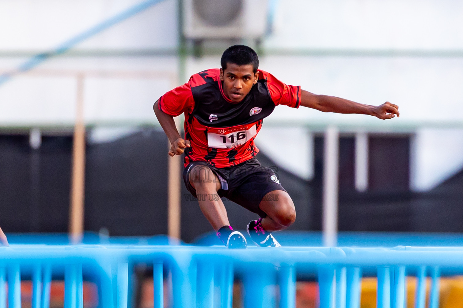 Day 5 of Inter-school Athletics Championship 2025 held in Ekuveni Synthetic Track, Male', Maldives on Saturday, 11th October 2025. Photos by: Nausham Waheed / Images.mv