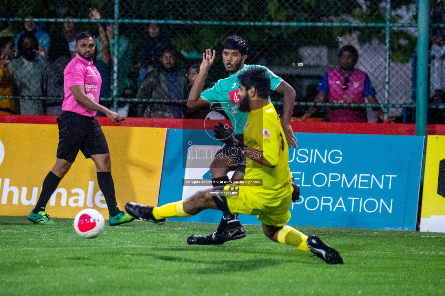 United BML vs Club Airports in Club Maldives Cup 2022 was held in Hulhumale', Maldives on Saturday, 15th October 2022. Photos: Hassan Simah/ images.mv