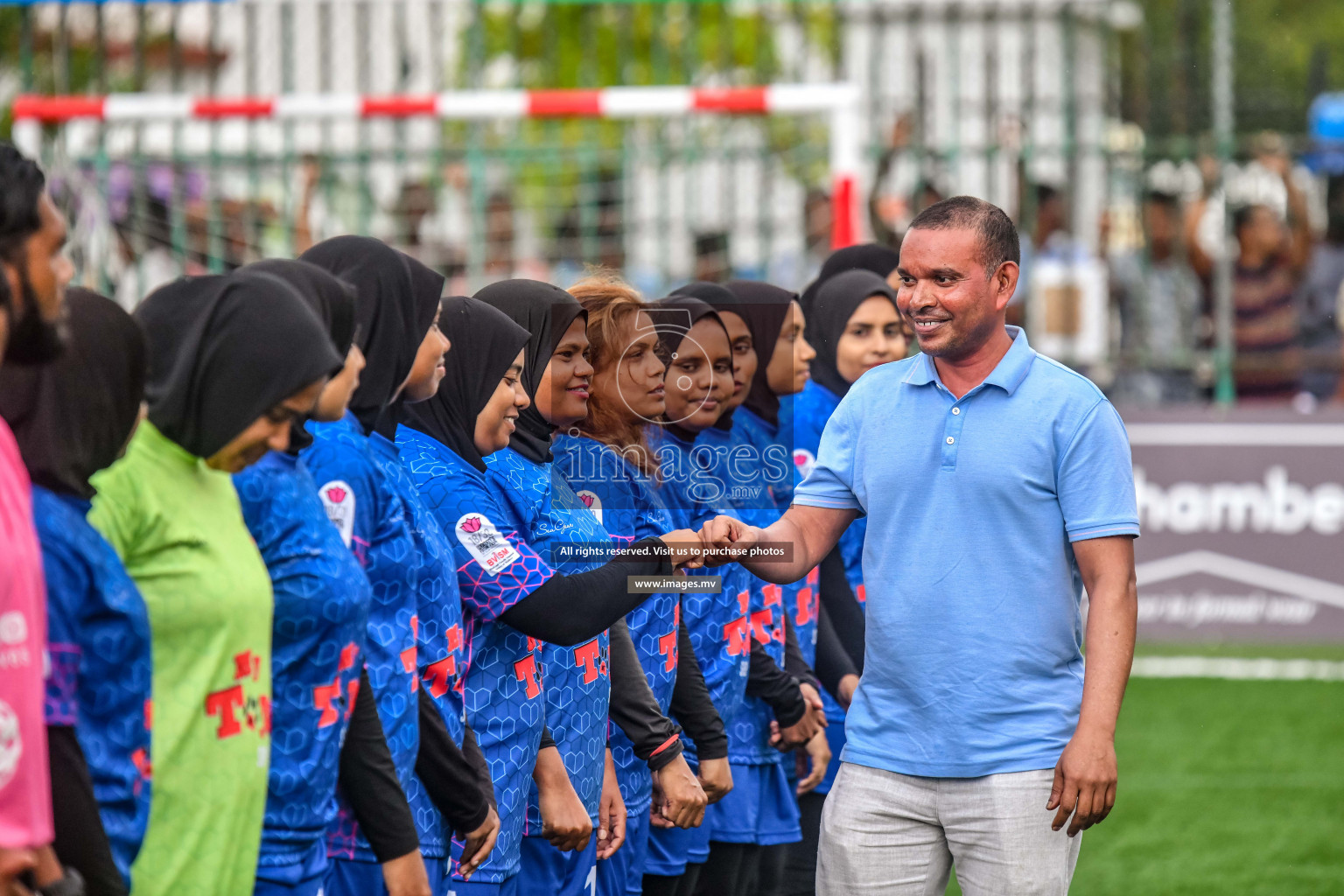 DSC vs Club MYS in Eighteen Thirty Women's Futsal Fiesta 2022 was held in Hulhumale', Maldives on Friday, 14th October 2022. Photos: Nausham Waheed / images.mv