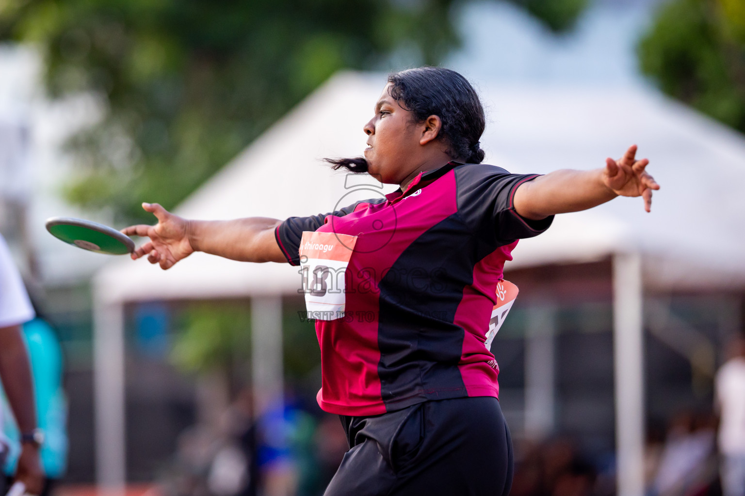 Day 3 of Inter-school Athletics Championship 2025 held in Ekuveni Synthetic Track, Male', Maldives on Wednesday, 08th October 2025. Photos by: Nausham Waheed / Images.mv
