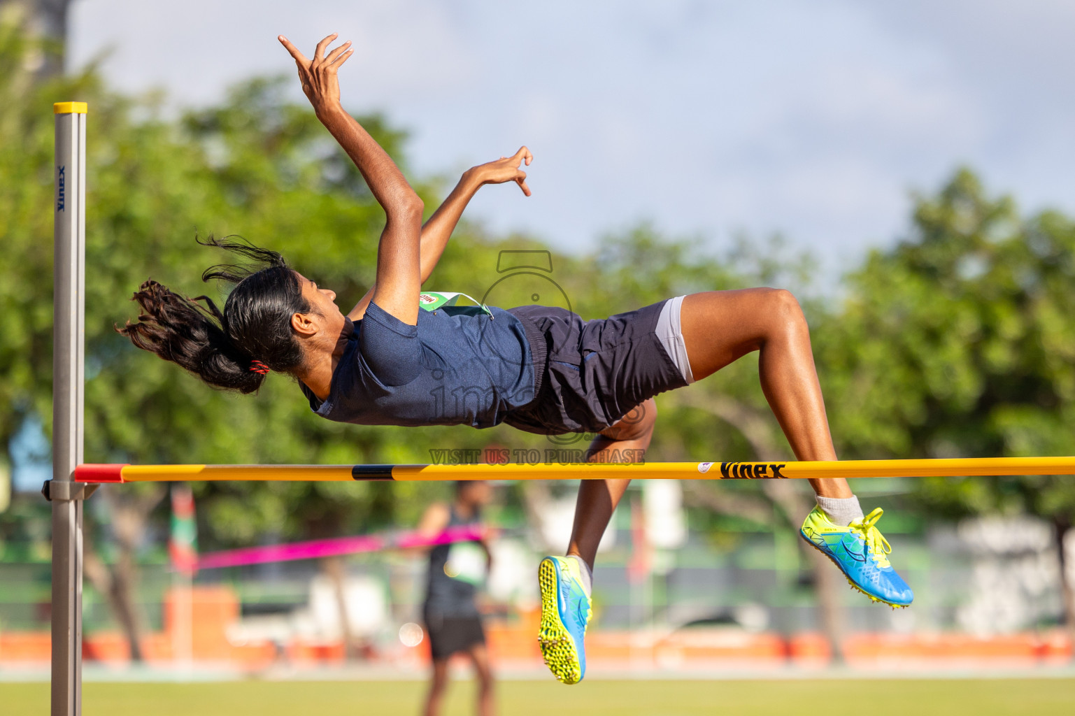 Day 1 of 33rd National Athletics Championship was held in Ekuveni Track at Male', Maldives on Thursday, 5th September 2024. Photos: Shuu Abdul Sattar / images.mv