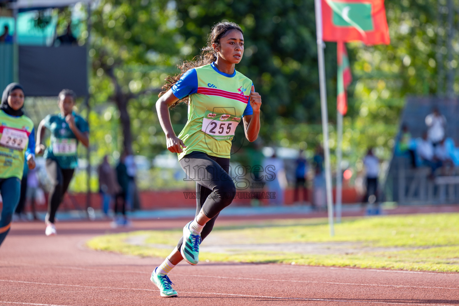 Day 3 of 33rd National Athletics Championship was held in Ekuveni Track at Male', Maldives on Saturday, 7th September 2024. Photos: Suaadh Abdul Sattar / images.mv