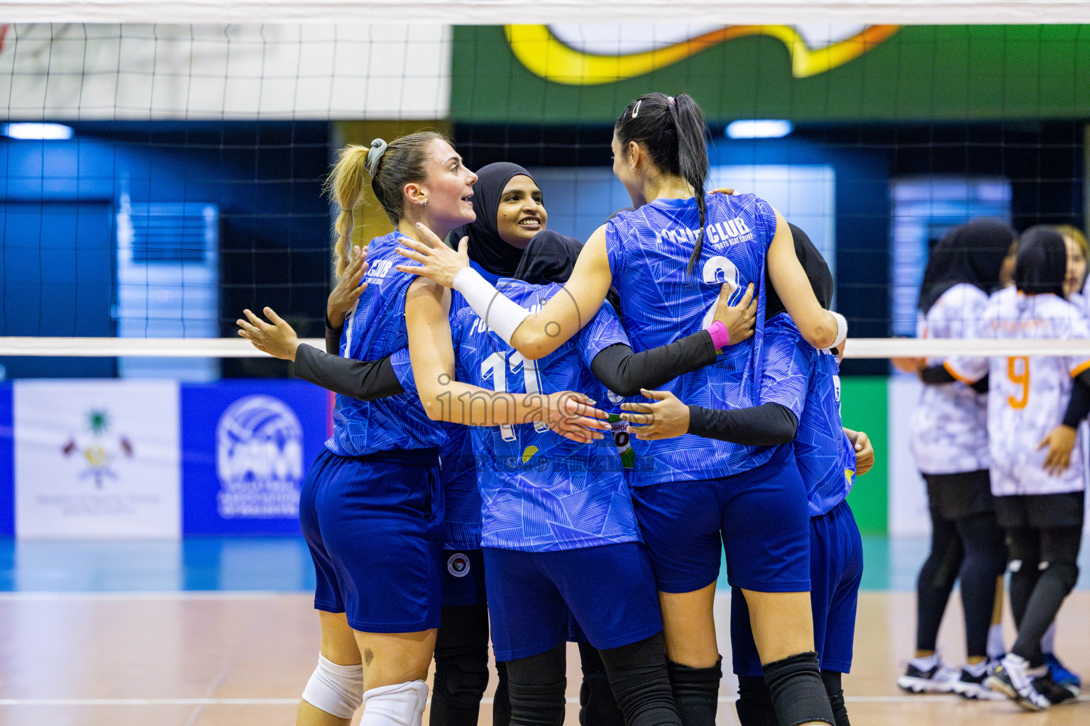 Police Club vs Flexor Sports Club in Day 1 of National Volleyball League 2025 - Women's Division held in Male', Maldives on Saturday, 19th April 2025 at Social Center Indoor Hall Photos 
By: Hassan Simah / images.mv