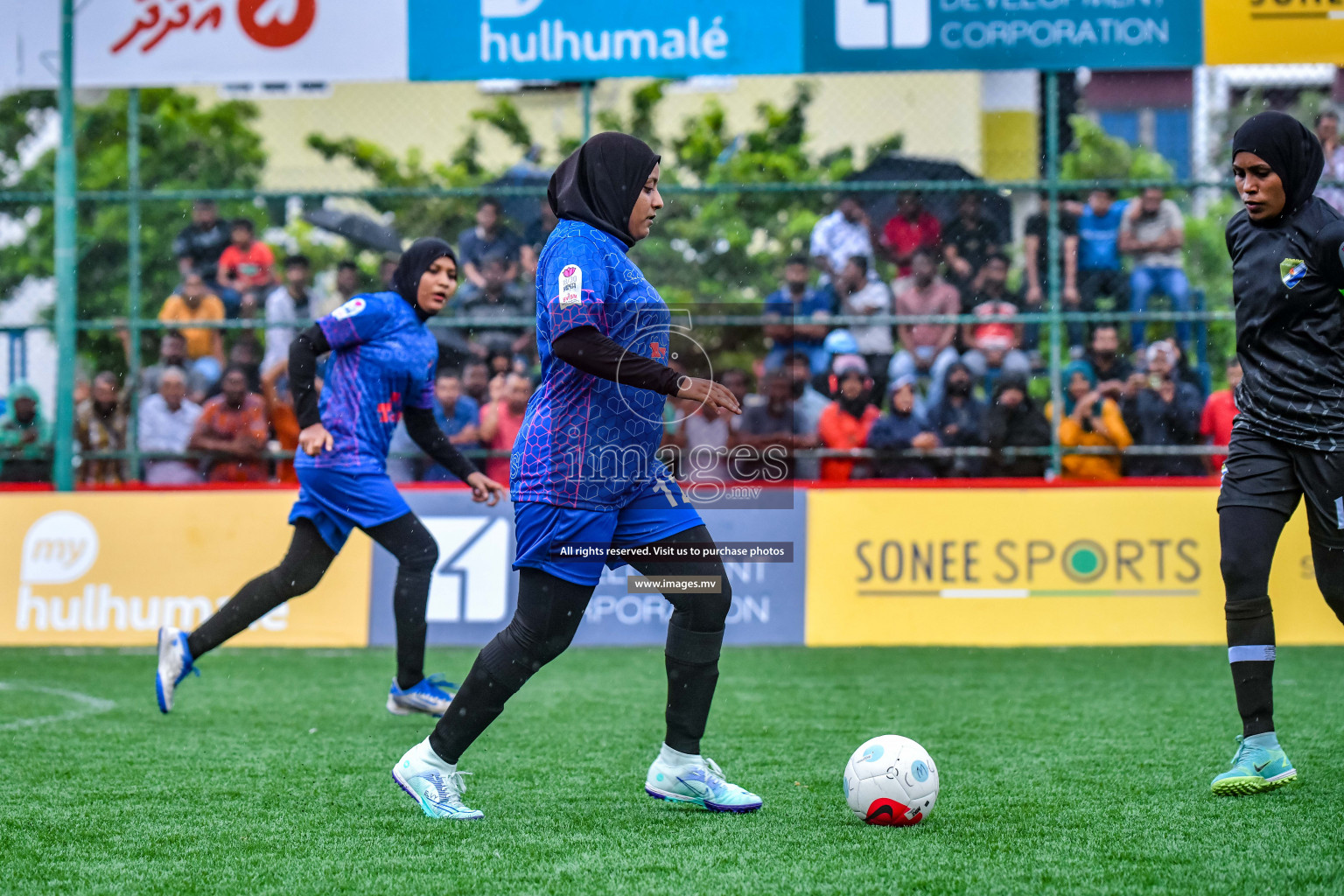 DSC vs Club MYS in Eighteen Thirty Women's Futsal Fiesta 2022 was held in Hulhumale', Maldives on Friday, 14th October 2022. Photos: Nausham Waheed / images.mv