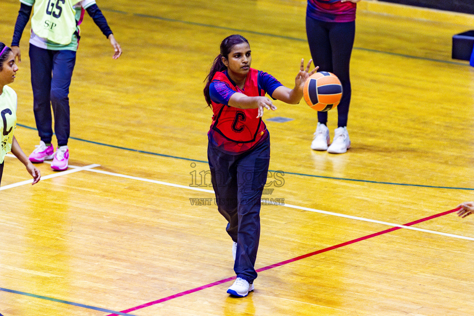 Club Matrix vs Club Green Streets in Final of 21st National Netball Tournament was held in Social Canter at Male', Maldives on Wednesday, 22nd May 2024. Photos: Nausham Waheed / images.mv