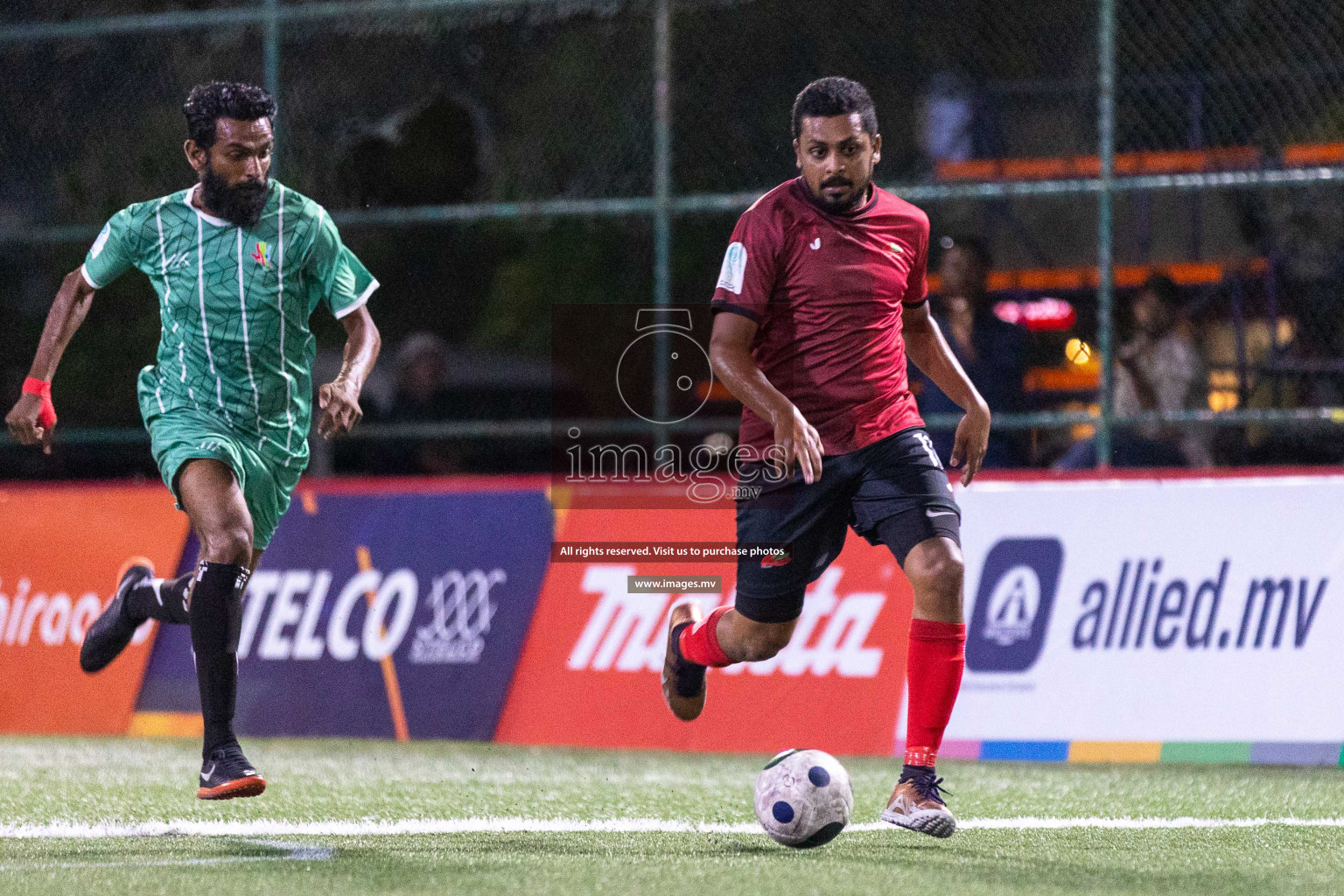 ACC RC vs CLUB MYS in Club Maldives Cup Classic 2023 held in Hulhumale, Maldives, on Tuesday, 01st August 2023 Photos: Ismail Thoriq / images.mv