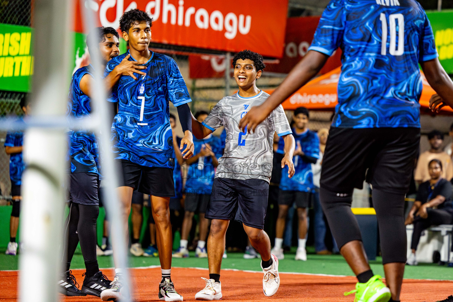 Day 11 of Interschool Volleyball Tournament 2024 was held in Ekuveni Volleyball Court at Male', Maldives on Monday, 2nd December 2024. Photos: Nausham Waheed / images.mv