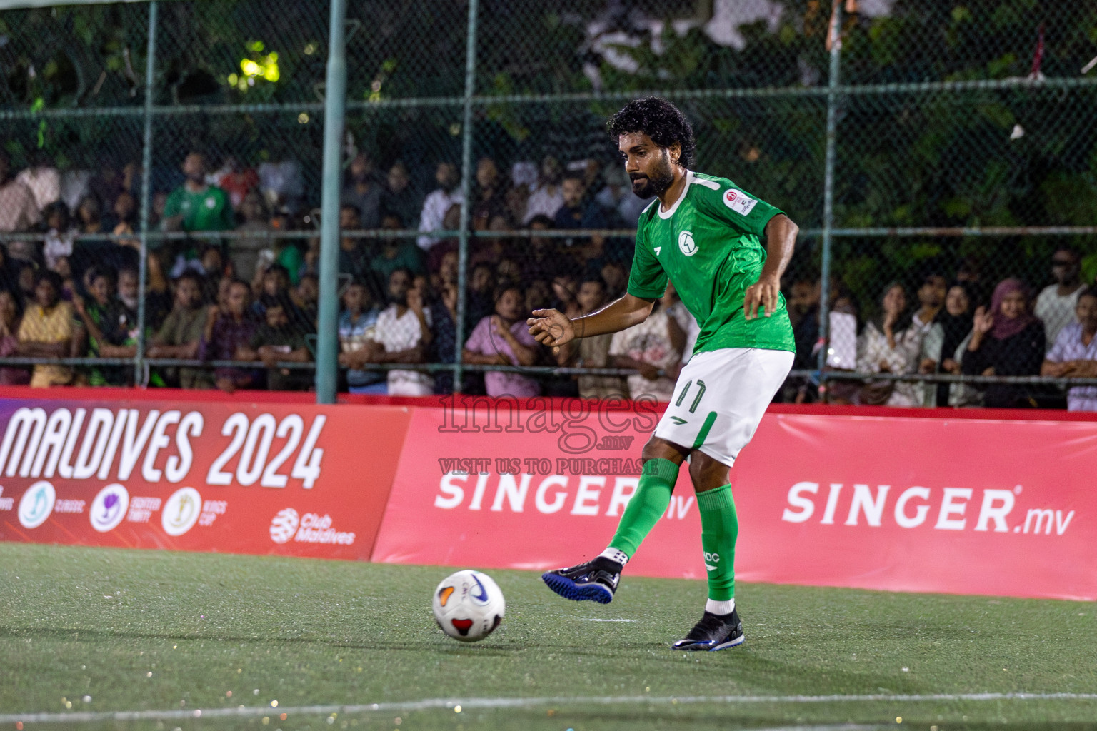 CLUB HDC vs CLUB FEN in Club Maldives Cup 2024 held in Rehendi Futsal Ground, Hulhumale', Maldives on Monday, 23rd September 2024. 
Photos: Mohamed Mahfooz Moosa / images.mv