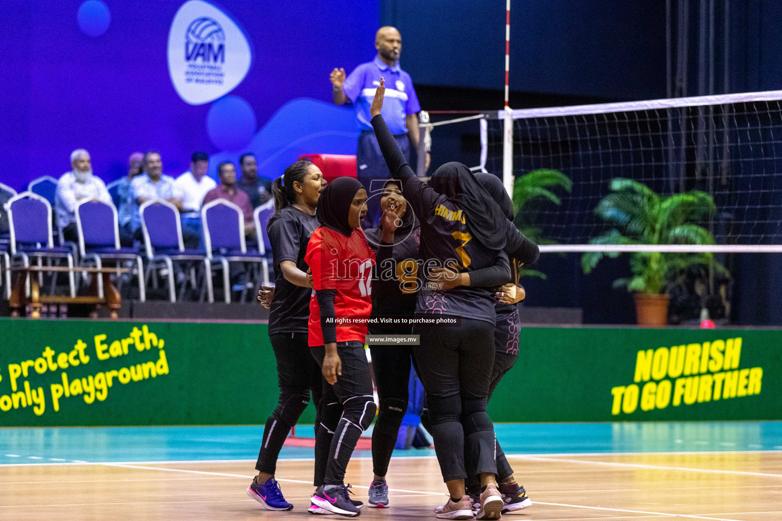 Volleyball Association Cup 2022-Women's Division-Match Day 4 was held in Male', Maldives on Friday, 27th May 2022 at Social Center Indoor Hall. Photos By: Ismail Thoriq/images.mv