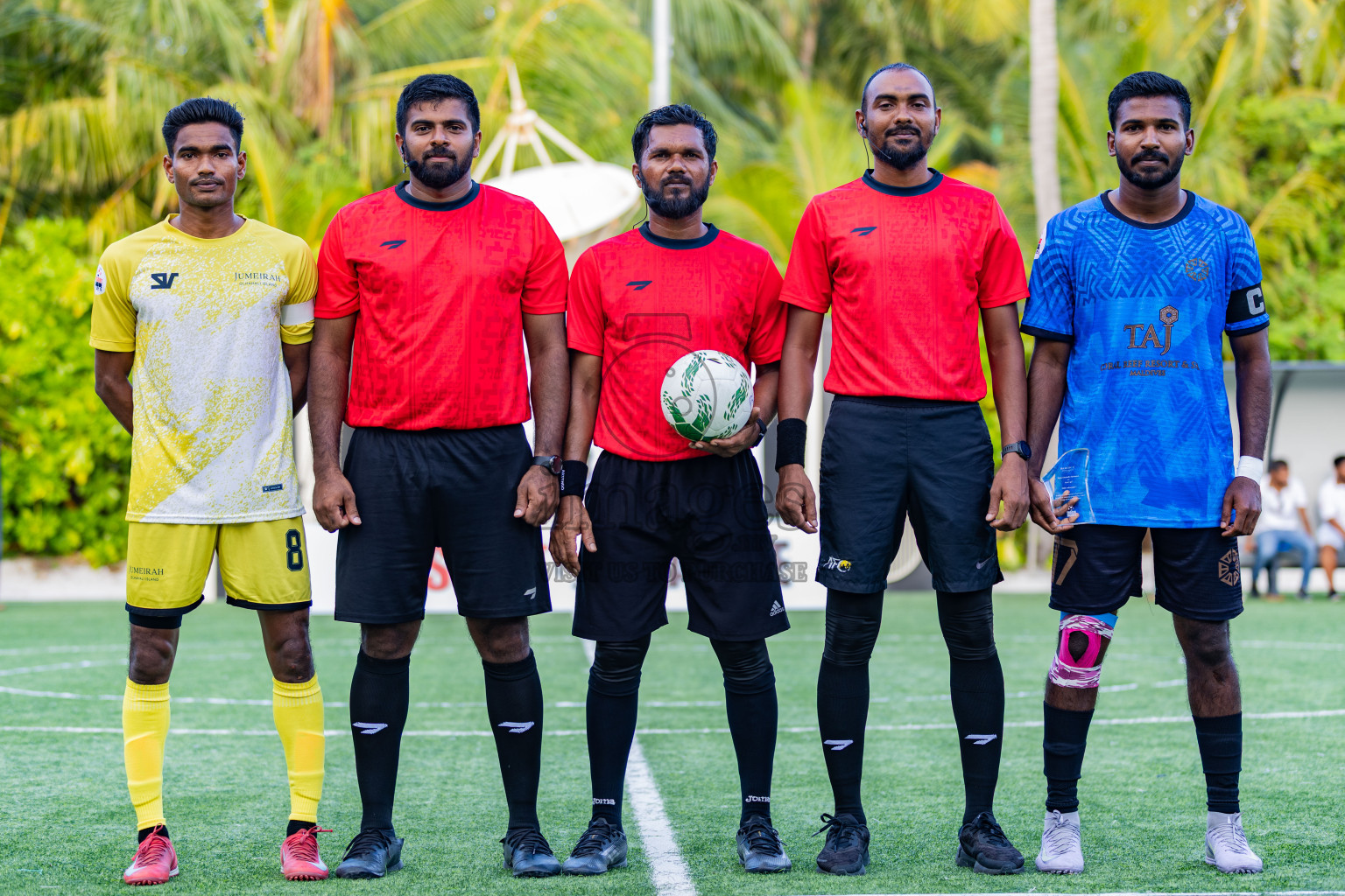Jumeirah Olhahali vs Taj Maldives in Resort League 2025 (North Male Zone) day 5 was held on Sunday, 7th September 2025 in One And Only Reethi Rah Maldives Resort, Photos: Areef Adam / images.mv