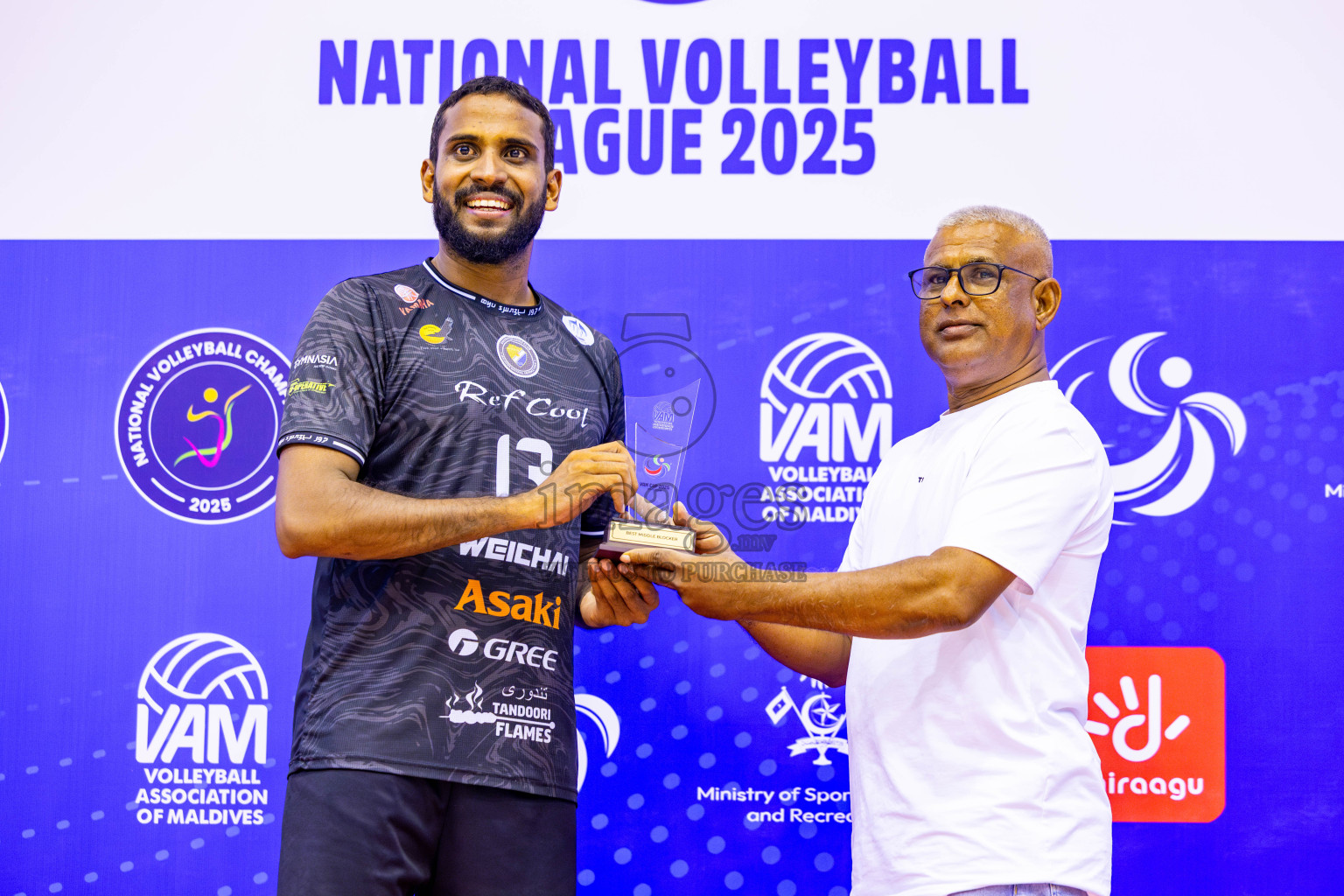 Dhivehi Sifainge Club vs Club HDC in the Final of MILO VAM Cup 2025 held in Male', Maldives on Wednesday, 2nd July 2025 at Social Center Indoor Hall Photos By: Nausham Waheed / images.mv