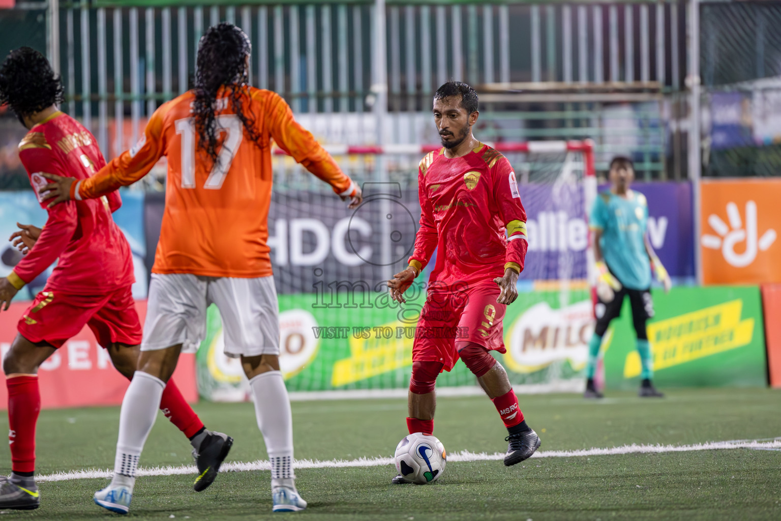 FSM vs Maldivian in Round of 16 of Club Maldives Cup 2024 held in Rehendi Futsal Ground, Hulhumale', Maldives on Monday, 7th October 2024. Photos: Ismail Thoriq / images.mv