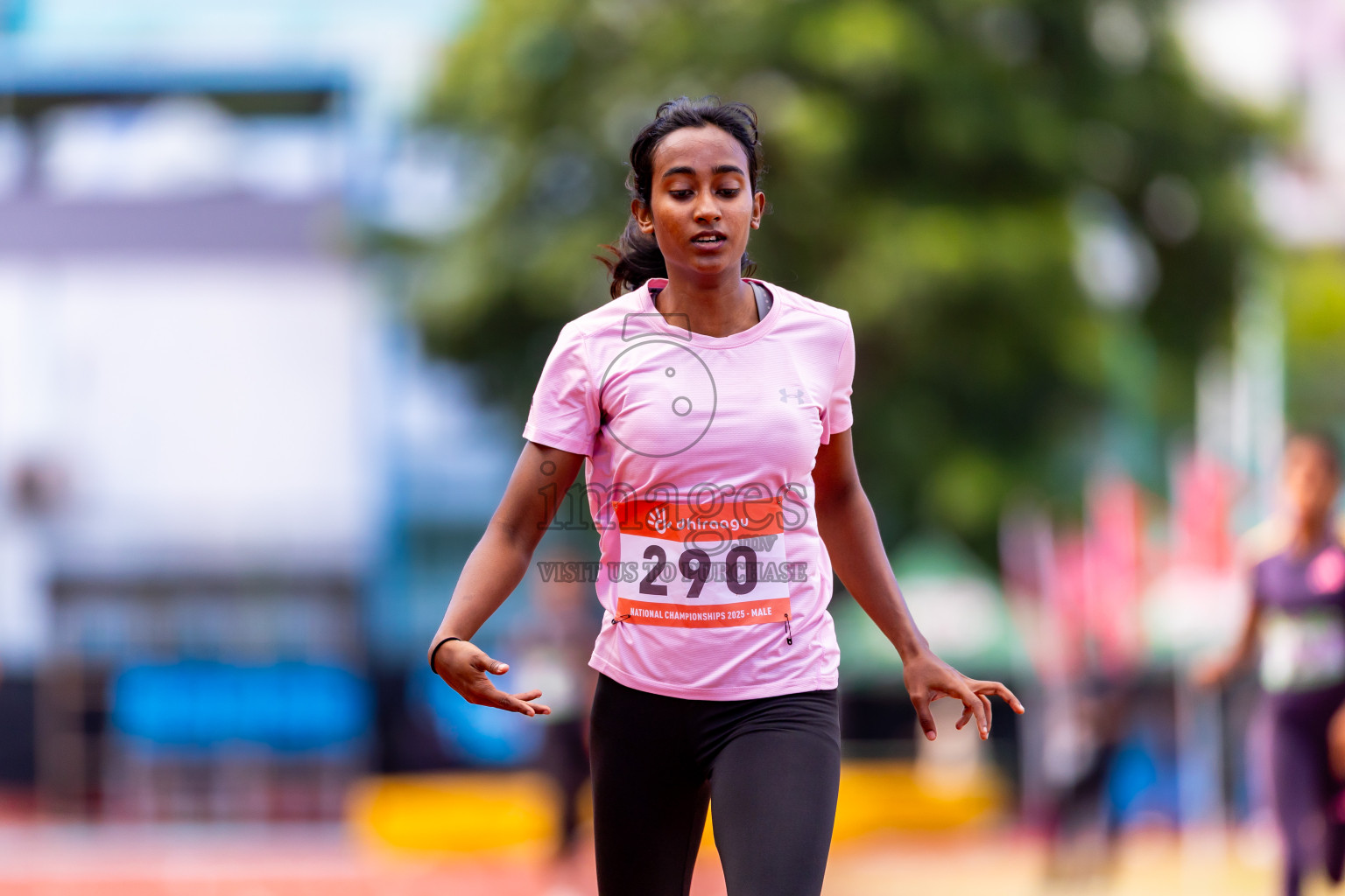 Day 3 of National Athletics Championship 2025 was held at Ekuveni Running Ground in Male', Maldives on Saturday, 16th August 2025. Photos: Nausham Waheed / images.mv
