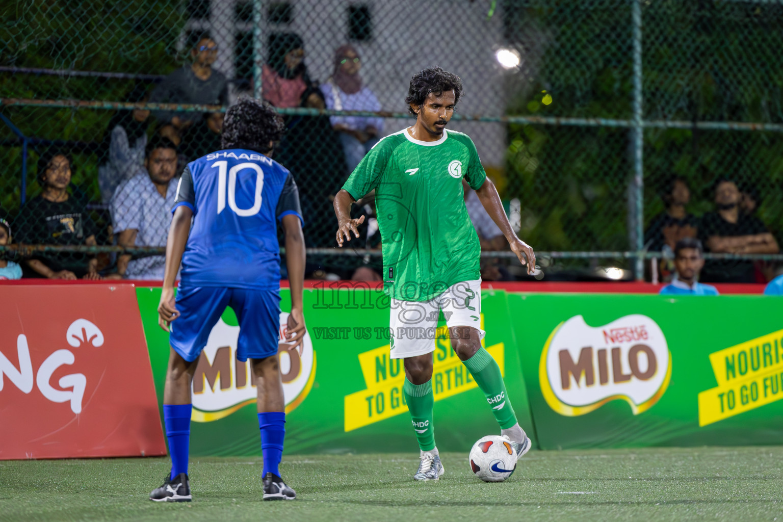 Club HDC vs Club Aasandha in Club Maldives Cup 2024 held in Rehendi Futsal Ground, Hulhumale', Maldives on Tuesday, 1st October 2024. Photos: Ismail Thoriq / images.mv