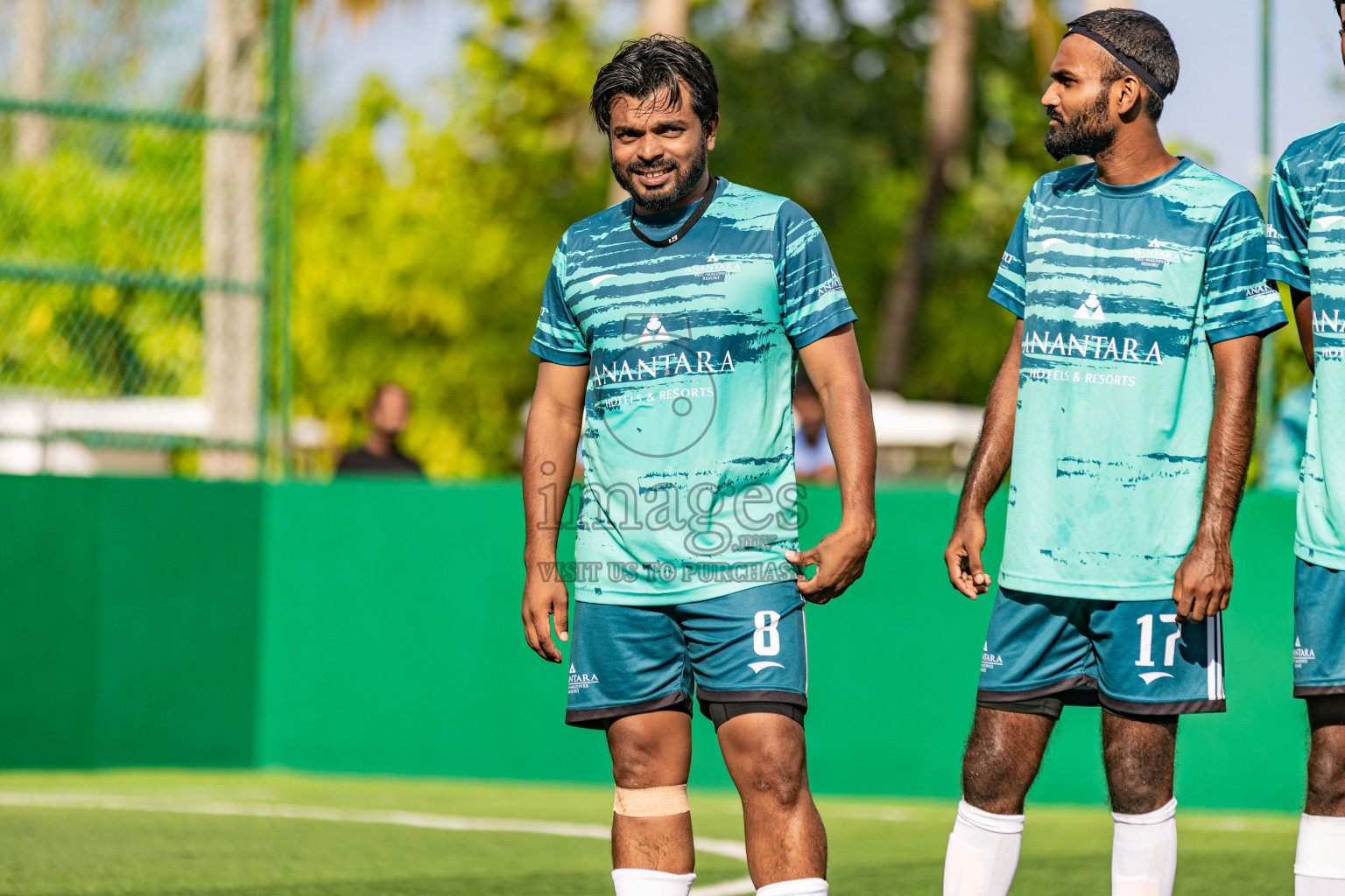 The Marina vs Anantara in Resort League 2025 (South Male Zone) was held on Sunday, 28th September 2025 in Crossroads's Maldives, Photos: Areef Adam / images.mv