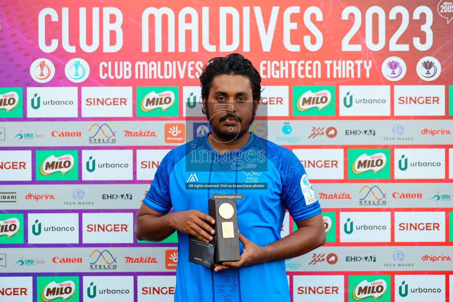 MMA SC vs Umraani Club in Club Maldives Cup Classic 2023 held in Hulhumale, Maldives, on Tuesday, 25th July 2023 Photos: Nausham Waheed/ images.mv