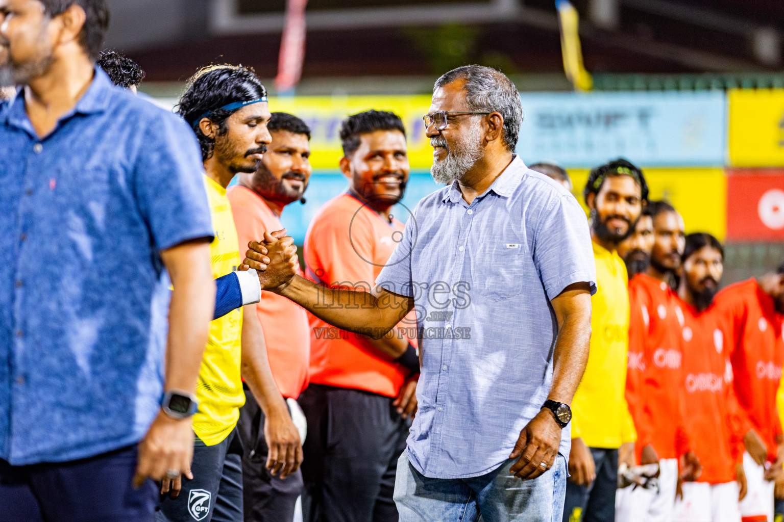 K Gaafaru vs B Eydhafushi in Semi Finals of Golden Futsal Challenge 2024 which was held on Monday, 4th March 2024, in Hulhumale', Maldives. Photos: Nausham Waheed / images.mv