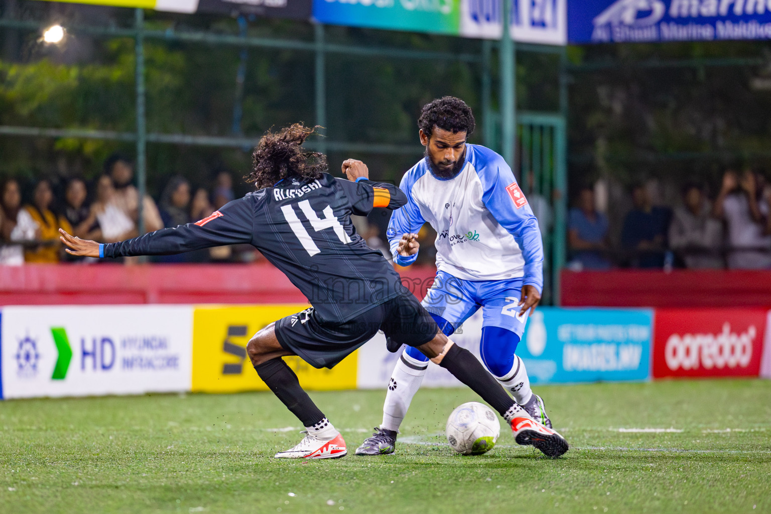 N Kendhikulhudhoo vs R Alifushi on Day 35 of Golden Futsal Challenge 2024 was held on Tuesday, 20th February 2024, in Hulhumale', Maldives
Photos: Mohamed Mahfooz Moosa, / images.mv