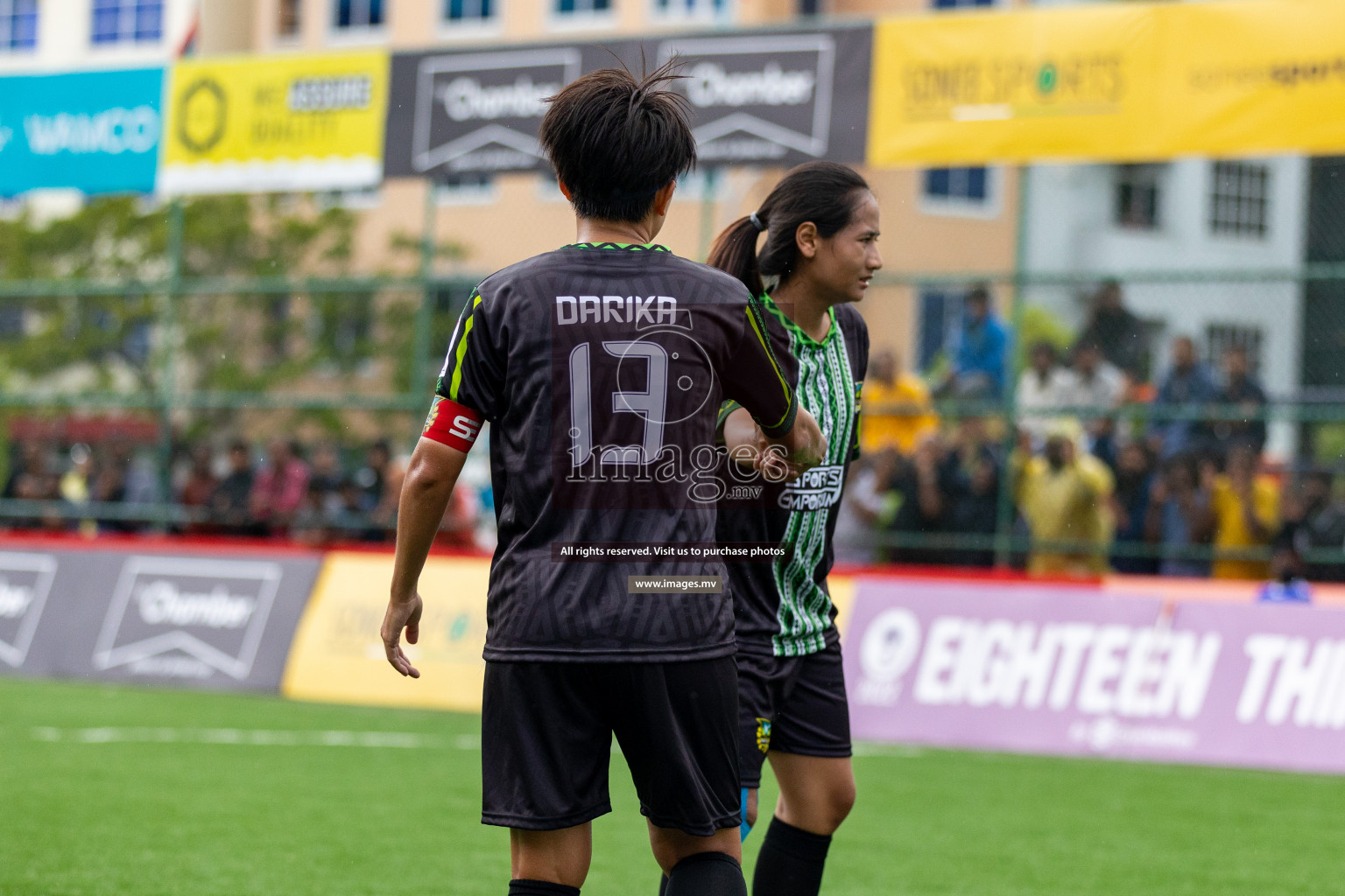 WAMCO vs Team Fenaka in Eighteen Thirty Women's Futsal Fiesta 2022 was held in Hulhumale', Maldives on Friday, 14th October 2022. Photos: Hassan Simah / images.mv