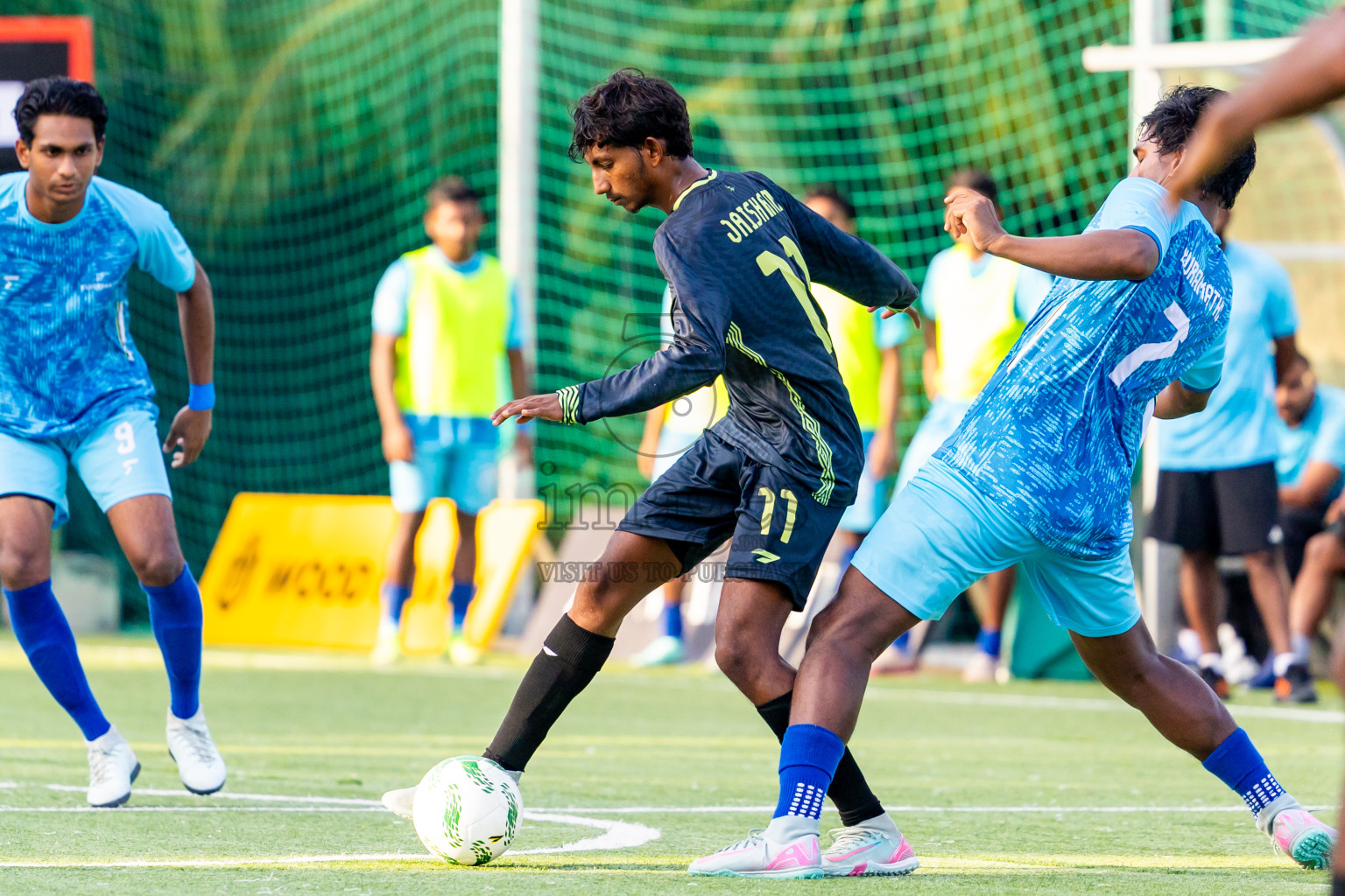 Kuramathi vs Lily Beach in Day 3 of Resort League 2025 (Ari Zone) was held on Sunday, 22nd June 2025 in Conrad Maldives Rangali Island, Alif Dhaalu Atoll, Maldives. Photos: Nausham Waheed / images.mv