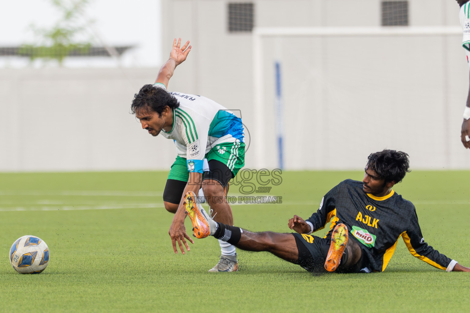 Huss Songun FT VS Aajeelakah Eydhafushi FT in Day 4 of Eydhafushi Cup 2025 held in Eydhafushi Football Stadium at B. Eydhafushi, Maldives on Monday, 8th September 2025. Photos: Arif Rasheed / images.mv
