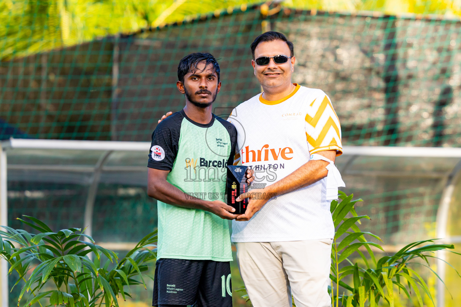 Barcelo vs Conrad in the Final of Resort League 2025 (Ari Zone) was held on Sunday, 28th June 2025 in Conrad Maldives Rangali Island, Alif Dhaalu Atoll, Maldives. Photos: Nausham Waheed / images.mv