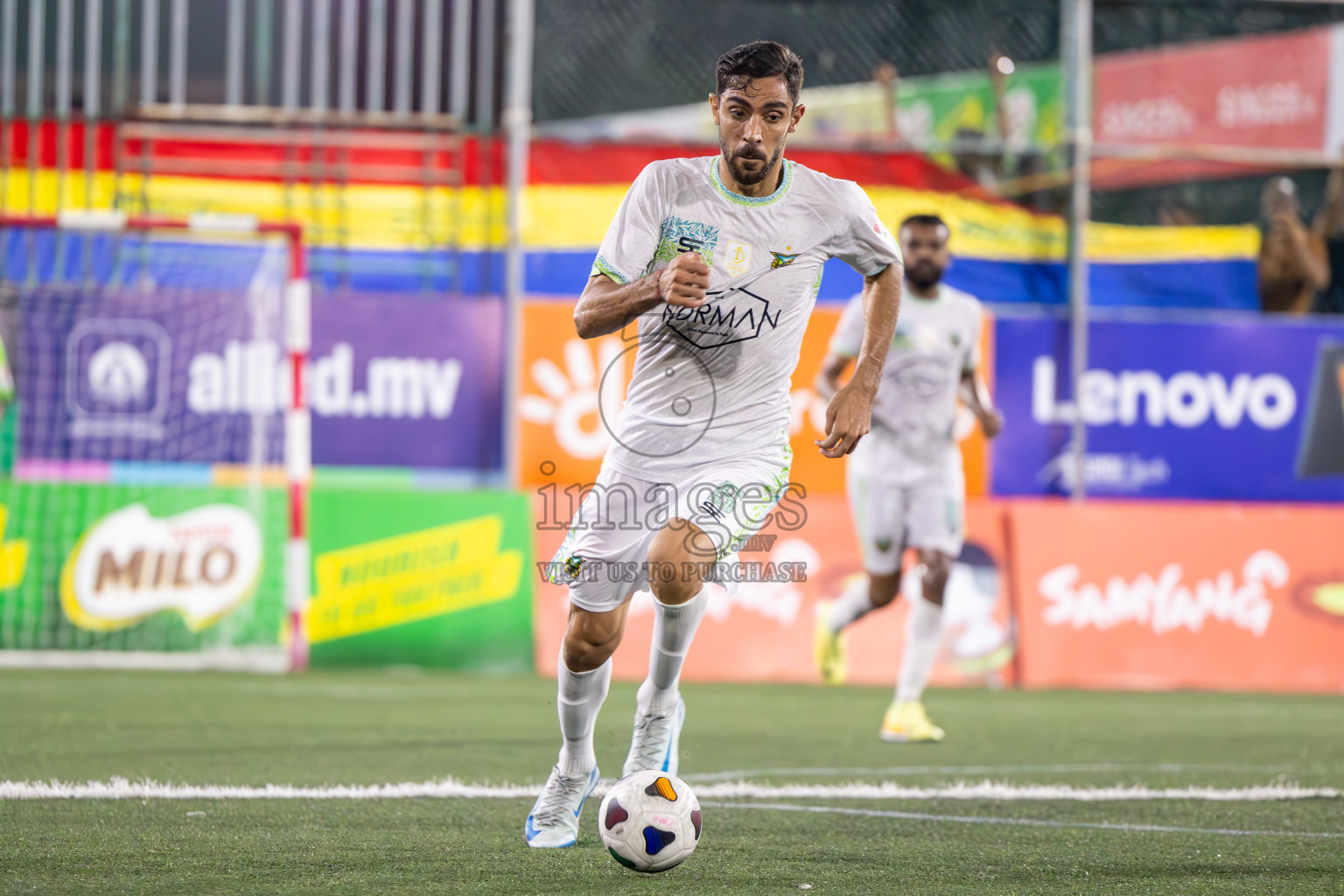 WAMCO vs STELCO in Semi Finals of Club Maldives Cup 2024 held in Rehendi Futsal Ground, Hulhumale', Maldives on Monday, 14th October 2024. Photos: Ismail Thoriq / images.mv