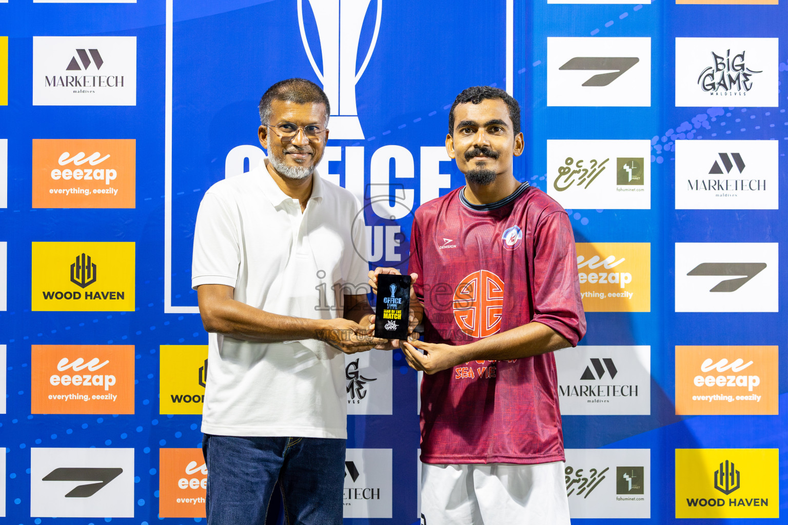 Club Dhaakhilee vs Kulhivaru Vuzaara in Day 3 of Office League 2025 was held on Friday, 18th April 2025 in Hulhumale', Maldives.
Photos: Ismail Thoriq / images.mv