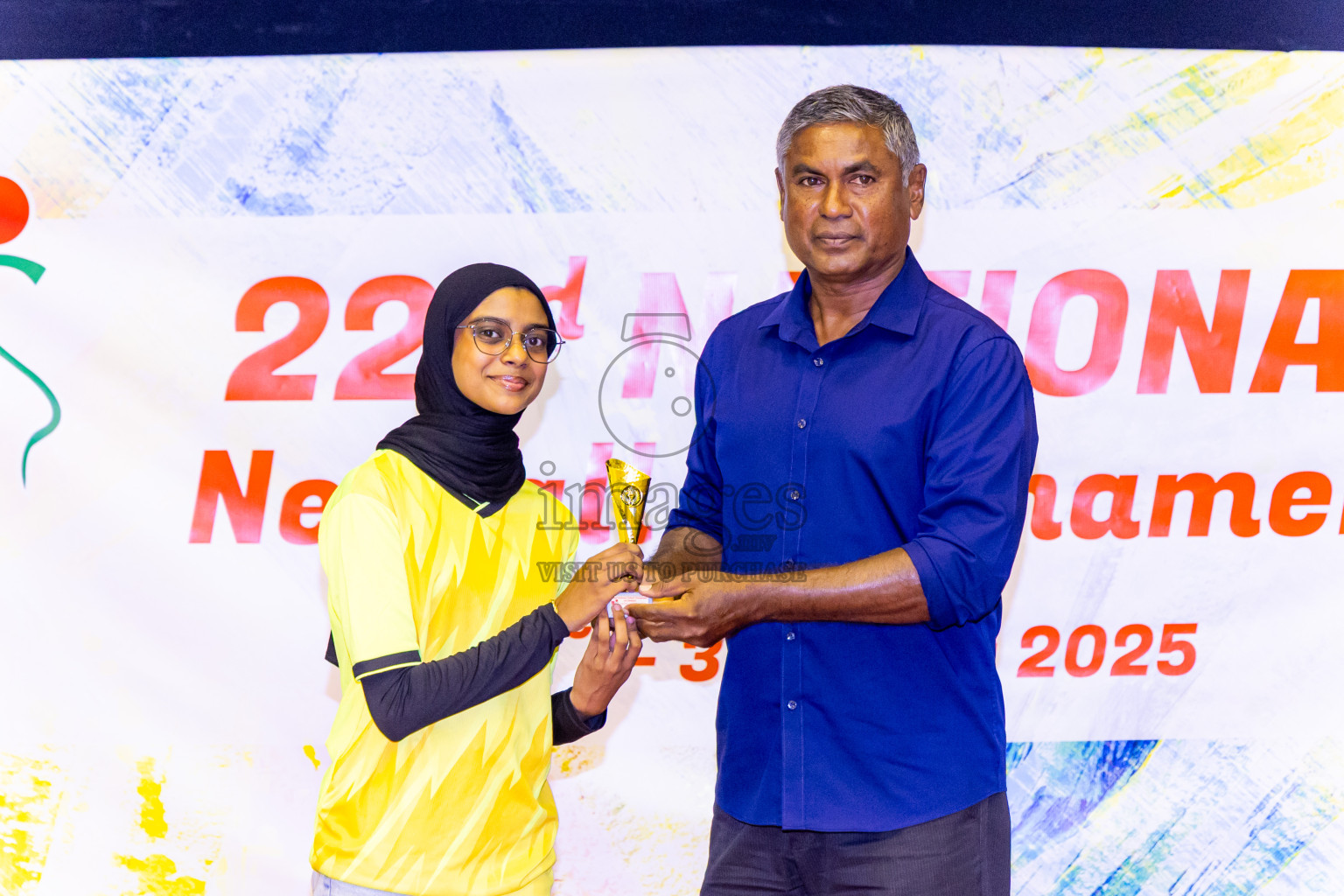 Closing ceremony of National Netball Tournament 2025 held in Social Center at Male', Maldives on Thursday, 29th May 2025. Photos: Nausham Waheed / images.mv