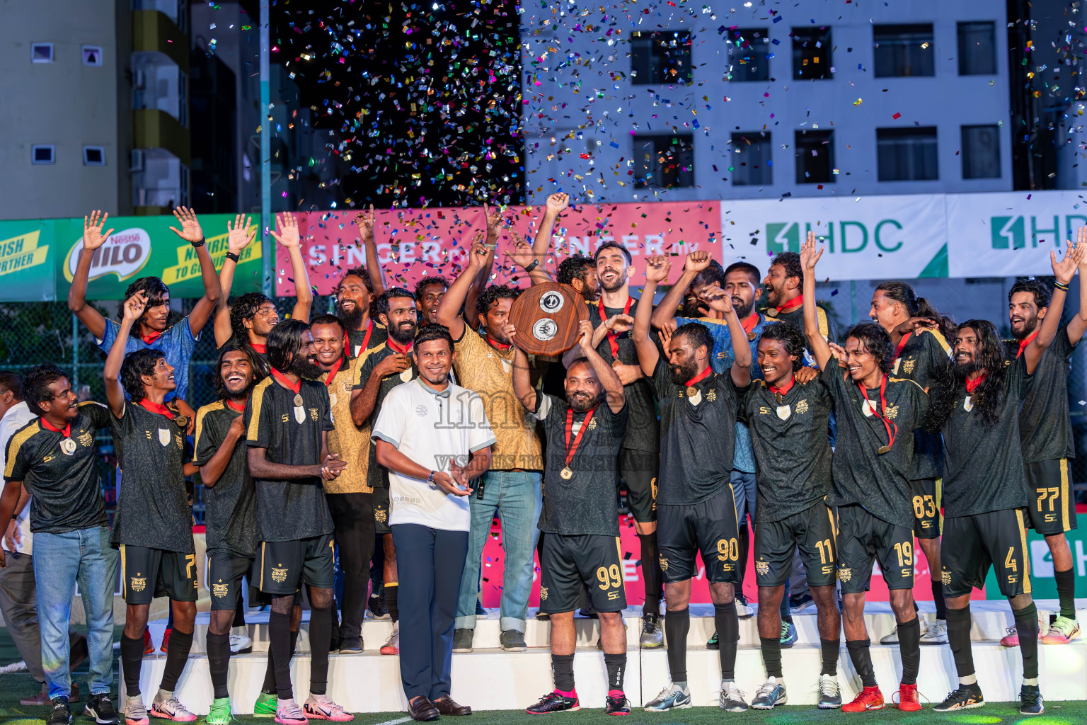 CLUB WAMCO vs JOALI Maldives  in the finals of Kings Cup 2024 held in Rehendi Futsal Ground, Hulhumale', Maldives on Sunday, 1st September 2024. 
Photos: Ismail Thoriq / images.mv