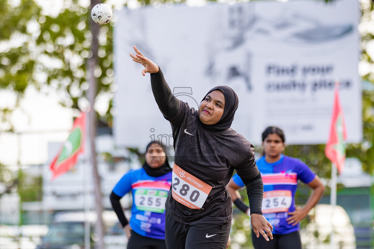 Day 1 of National Athletics Championship 2025 was held at Ekuveni Running Ground in Male', Maldives on Thursday, 14th August 2025. Photos: Areef Adam / images.mv