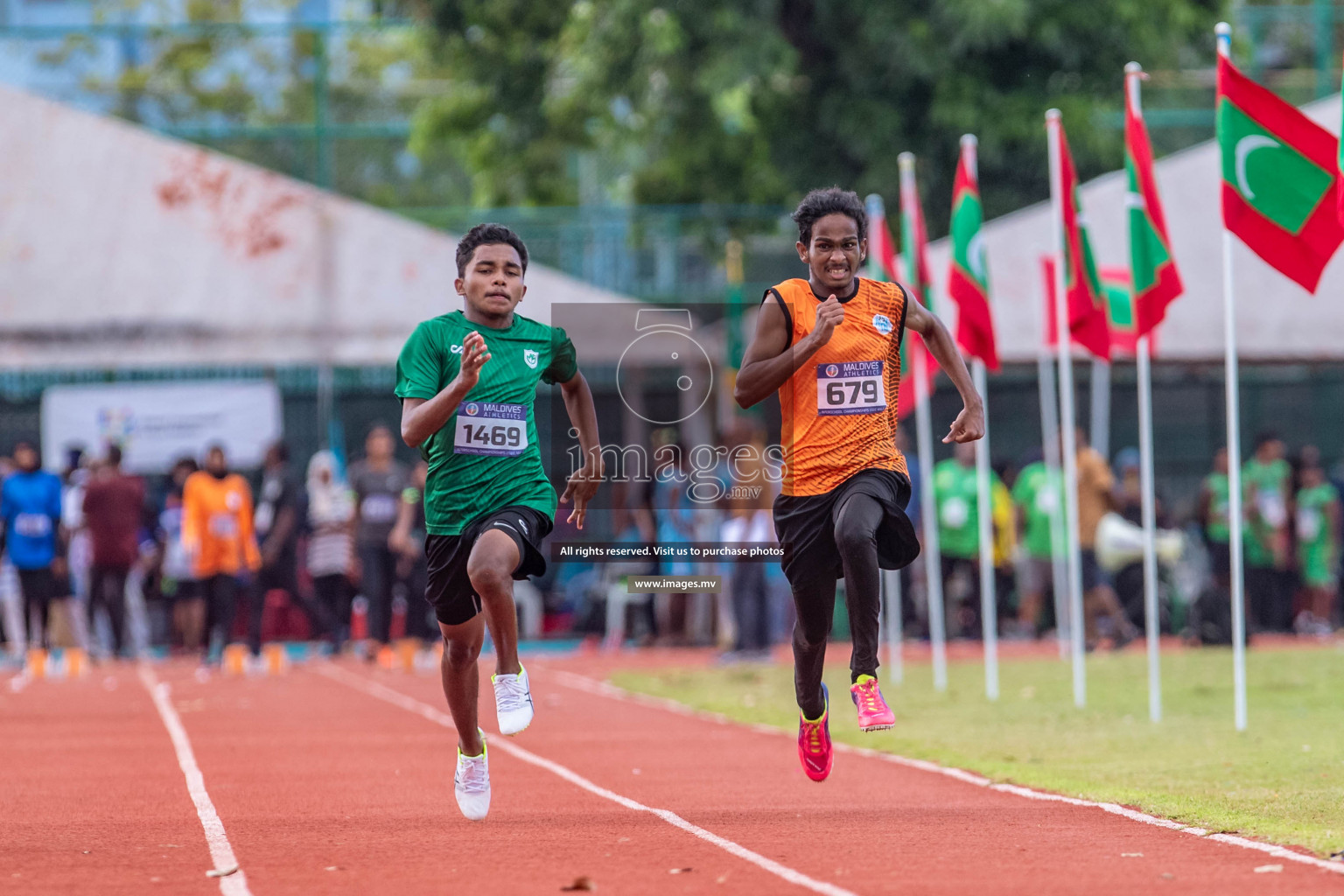 Day 1 of Inter-School Athletics Championship held in Male', Maldives on 22nd May 2022. Photos by: Nausham Waheed / images.mv