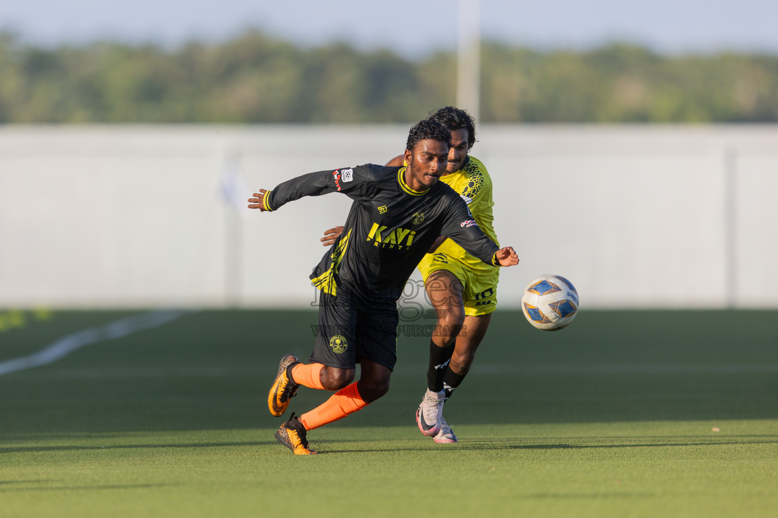 Velaa Sports Club vs Team Middle East in Day 3 of Eydhafushi Cup 2025 held in Eydhafushi Football Stadium at B. Eydhafushi, Maldives on Sunday, 7th September 2025.