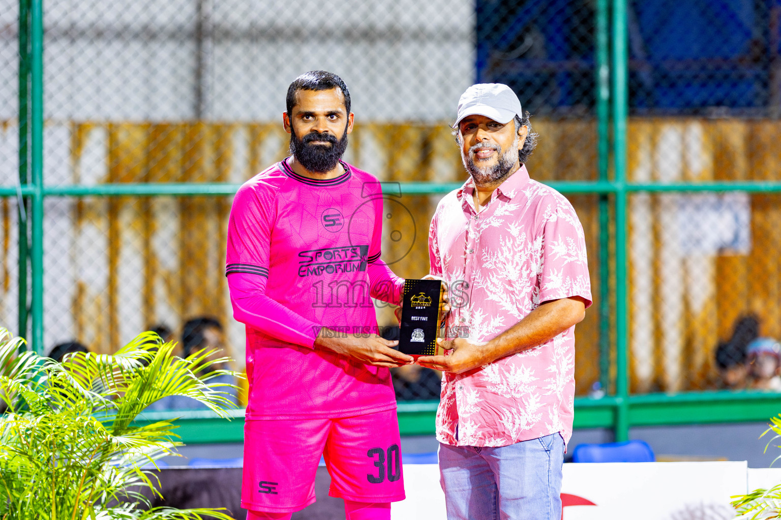 JJ Sports Club vs RDL in Finals of BG Futsal Challenge 2024 was held on Thursday , 4th April 2024, in Male', Maldives Photos: Nausham Waheed / images.mv