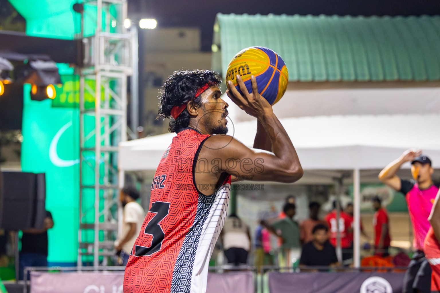 Day 7 of MILO Ramadan 3x3 Challenge 2024 was held in Ekuveni Outdoor Basketball Court at Male', Maldives on Monday, 18th March 2024.
Photos: Mohamed Mahfooz Moosa / images.mv