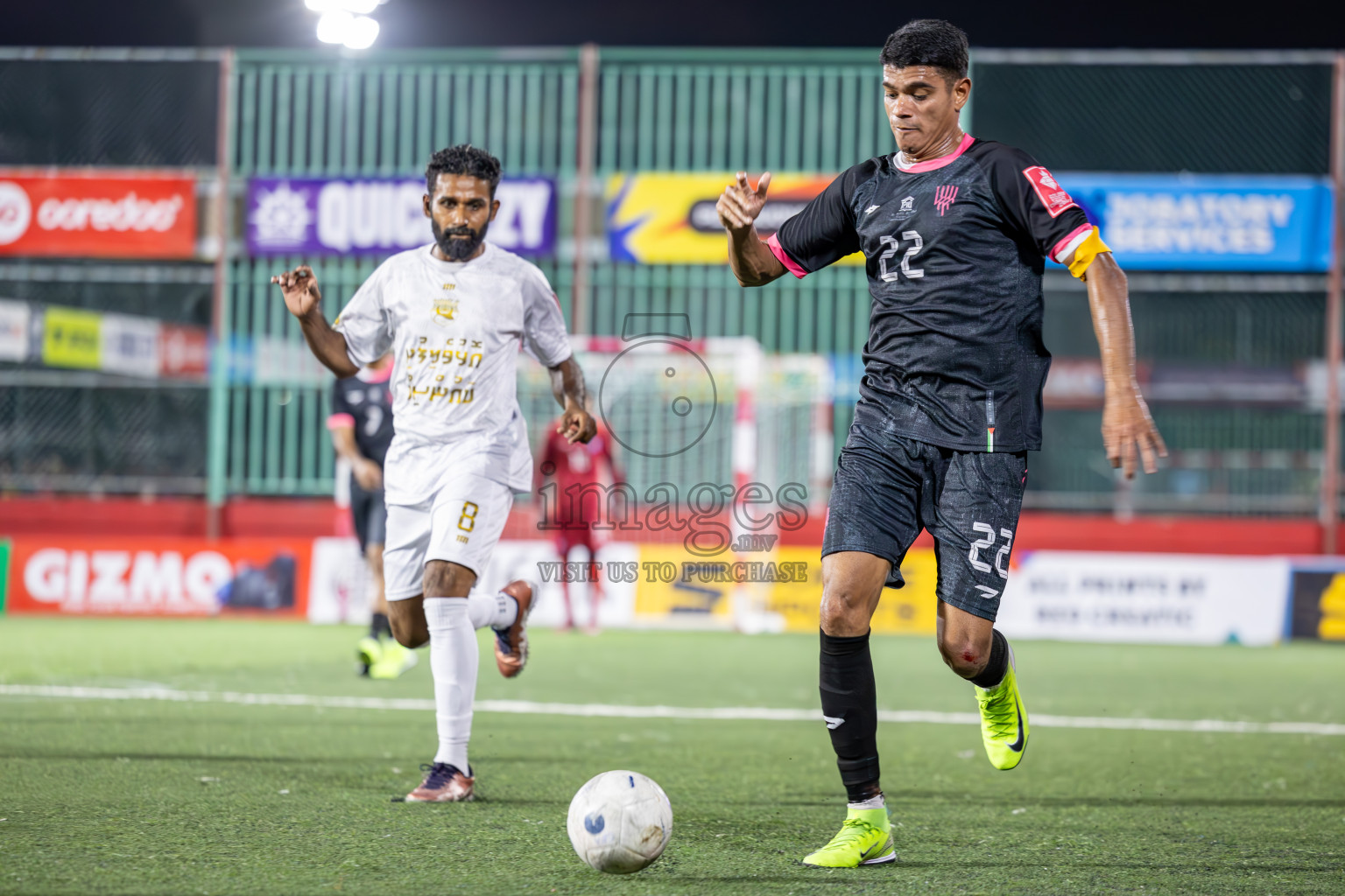 Lh Kurendhoo vs Lh Olhuvelifushi in Day 15 of Golden Futsal Challenge 2025 was held on Sunday, 19th January 2025, in Hulhumale', Maldives. Photos: Ismail Thoriq / images.mv