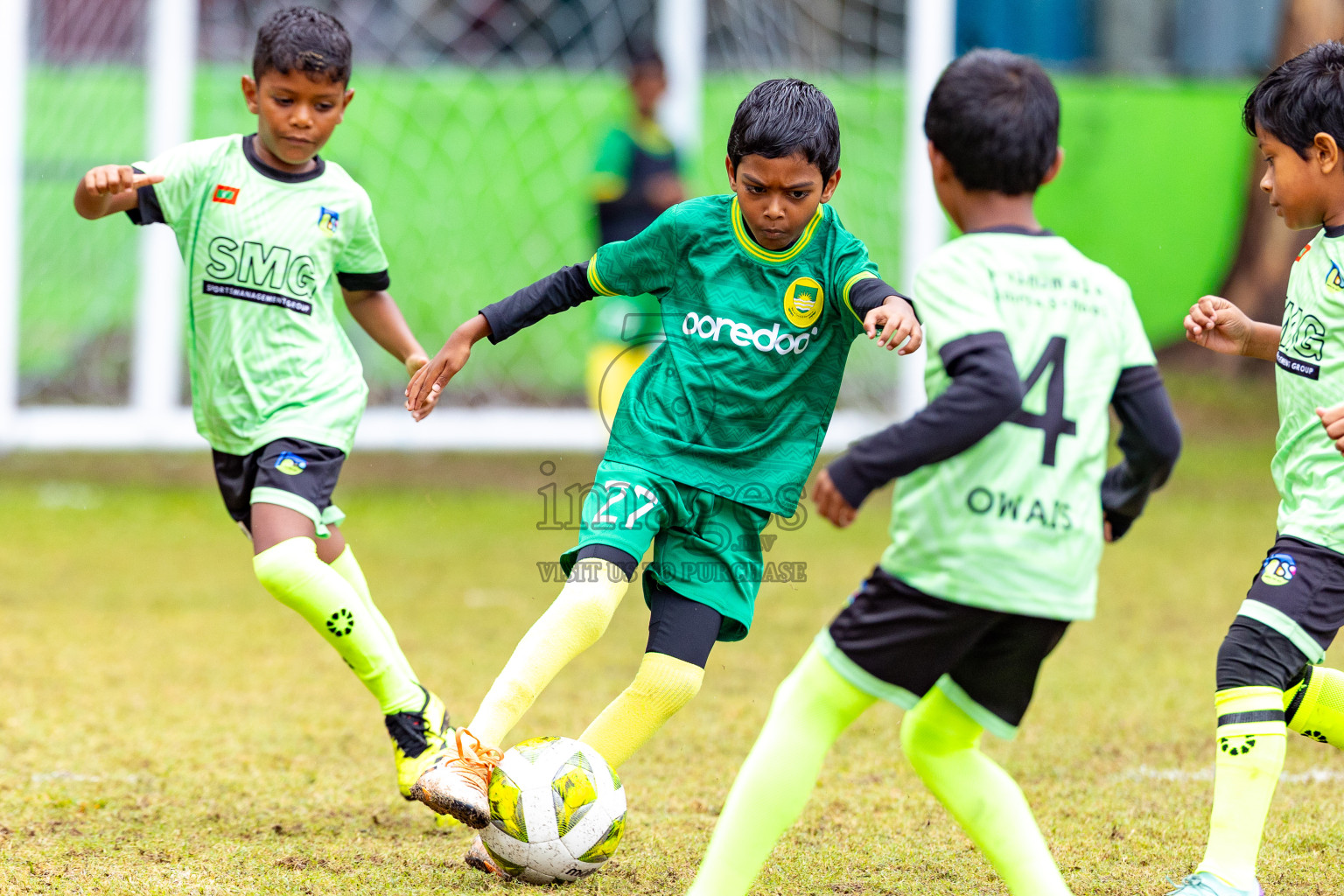 Day 1 of MILO SVAM Juniors 2025 (U-8) was held at Henveiru Stadium in Male', Maldives on Thursday, 26th June 2025. Photos: Mohamed Mahfooz Moosa / images.mv