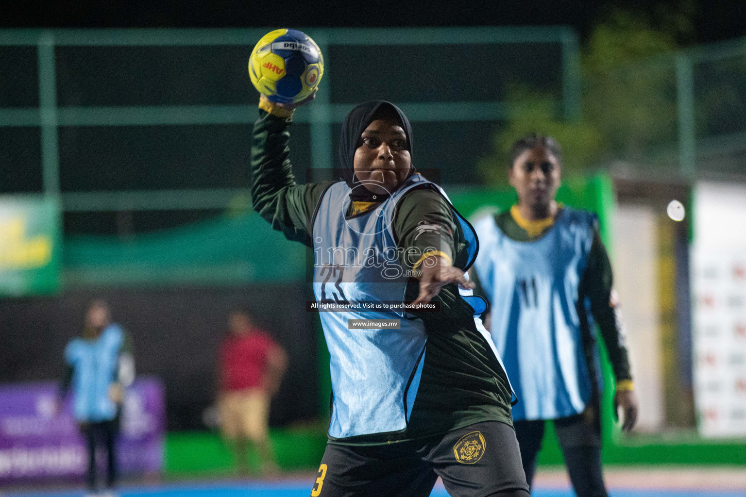 Day 3 of 6th MILO Handball Maldives Championship 2023, held in Handball ground, Male', Maldives on Friday, 22nd May 2023 Photos: Nausham Waheed/ Images.mv